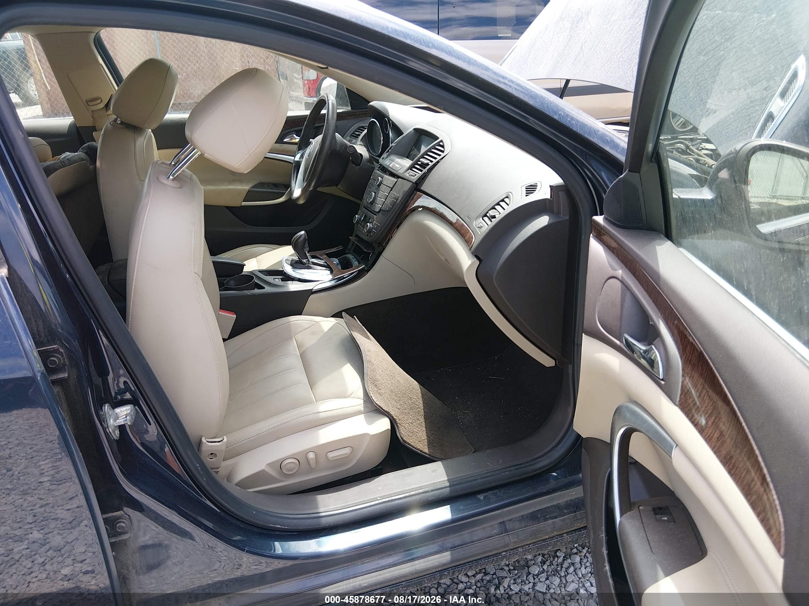2013 Buick Regal Turbo - Premium 1 Black vin: 2G4GS5EV4D9132762