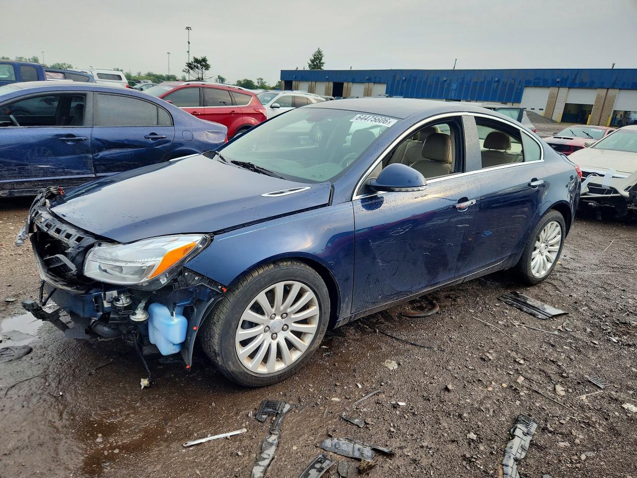 2012 Buick Regal Premium Blue vin: 2G4GS5EV5C9146278