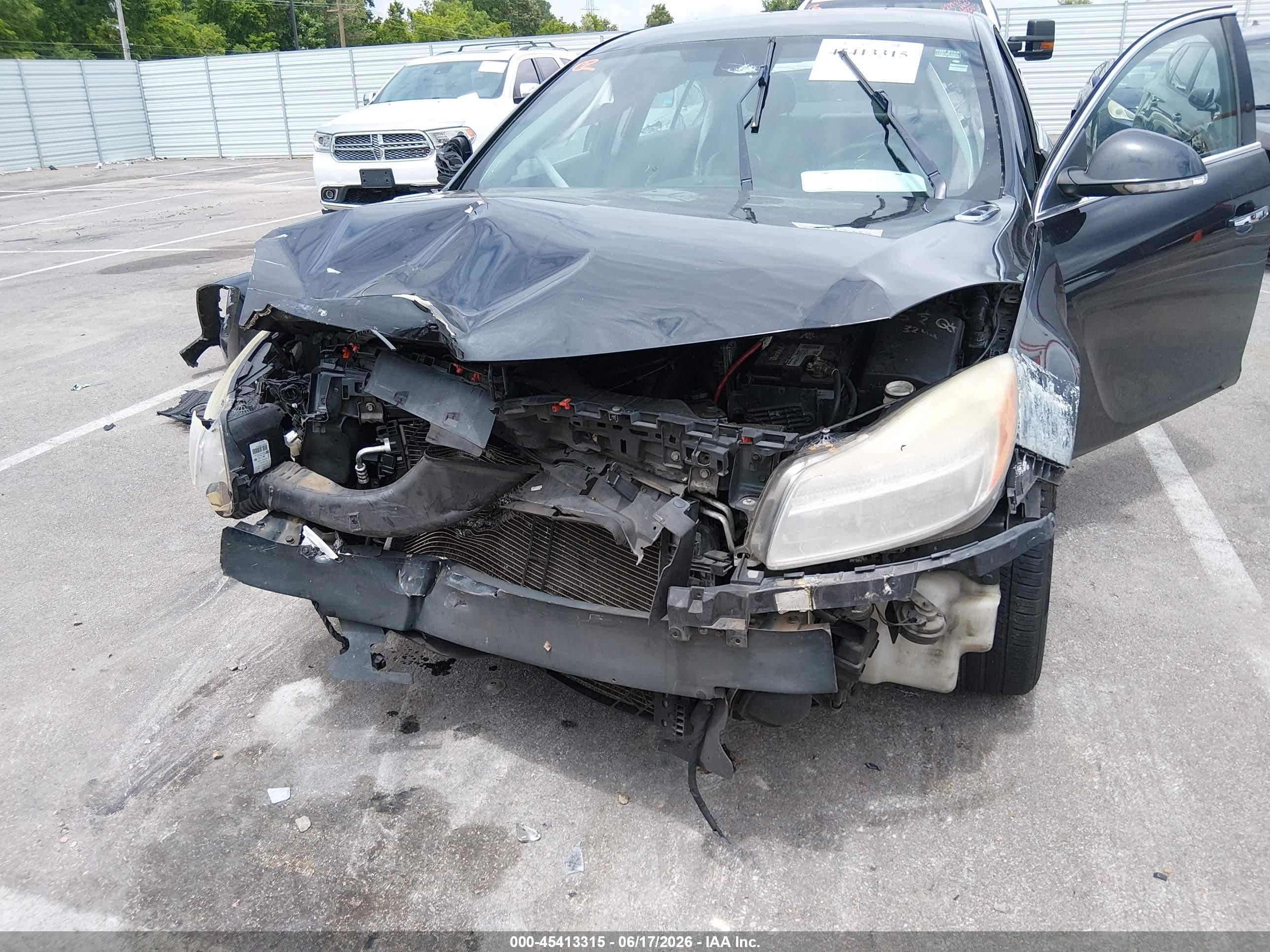 2012 Buick Regal Turbo - Premium 1 Black vin: 2G4GS5EV5C9179393