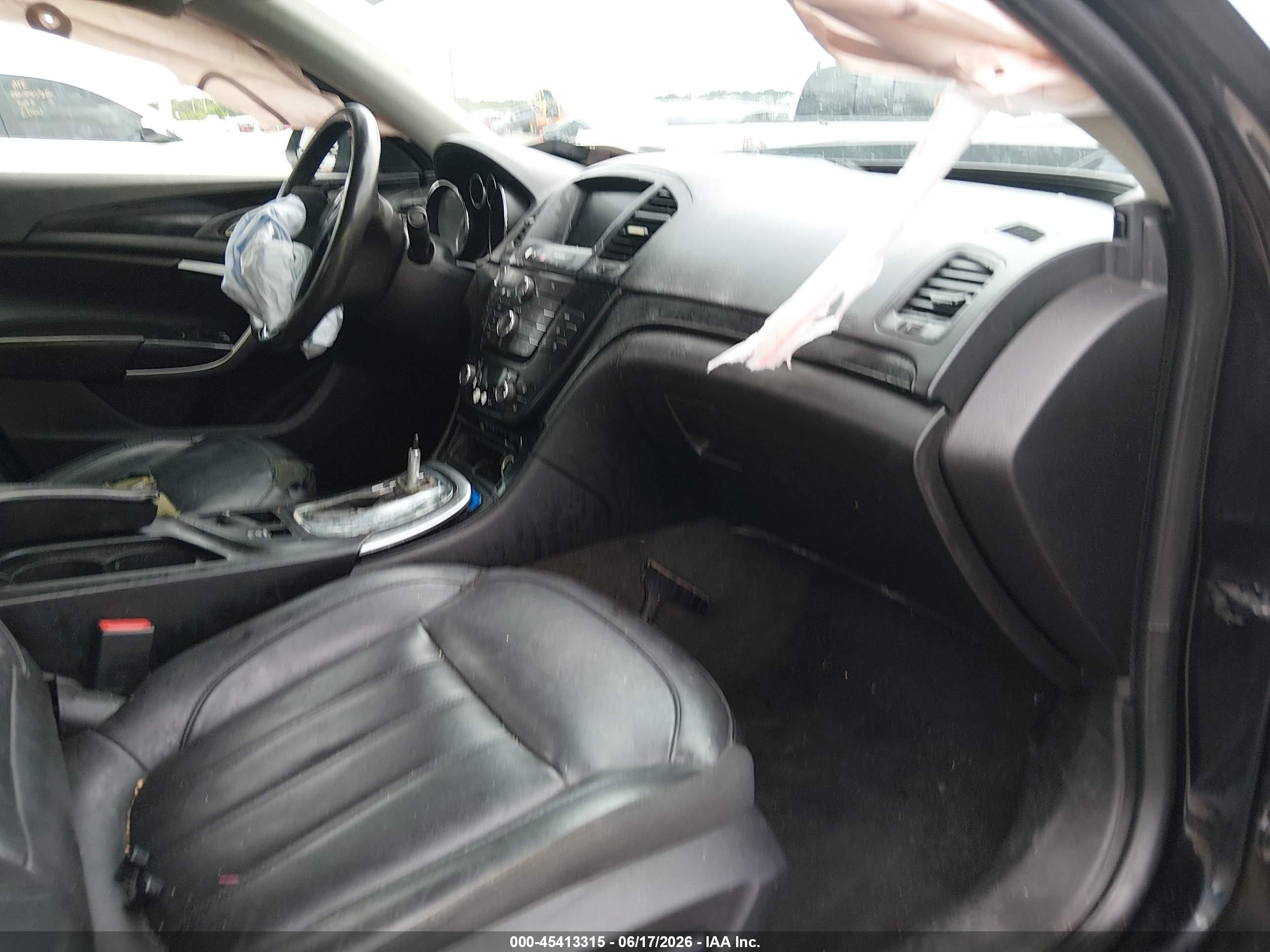 2012 Buick Regal Turbo - Premium 1 Black vin: 2G4GS5EV5C9179393