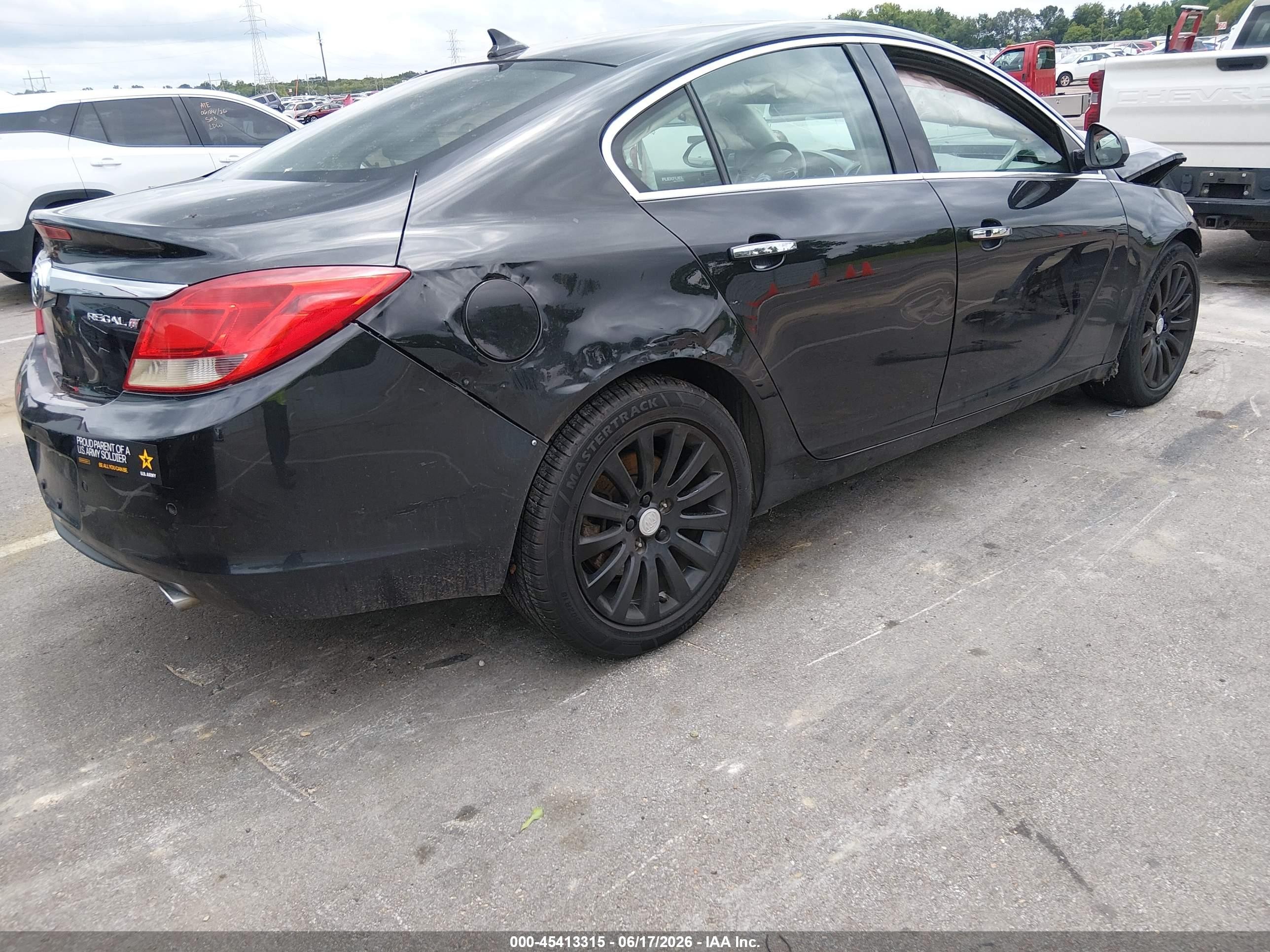 2012 Buick Regal Turbo - Premium 1 Black vin: 2G4GS5EV5C9179393