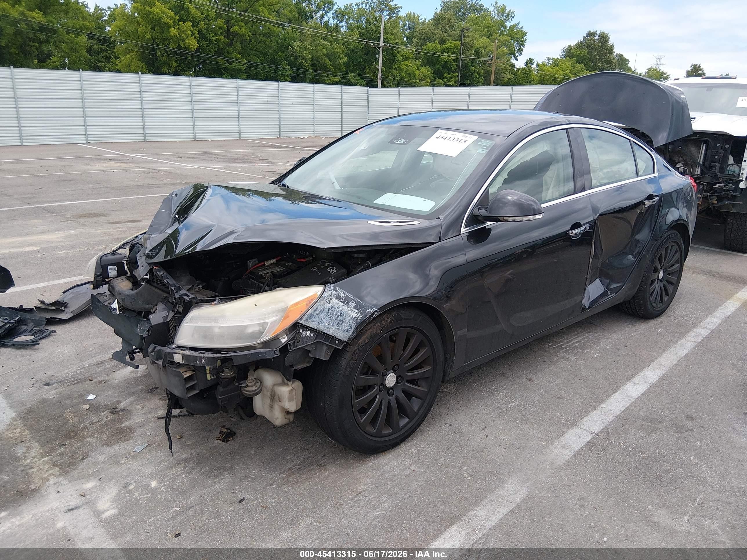 2012 Buick Regal Turbo - Premium 1 Black vin: 2G4GS5EV5C9179393
