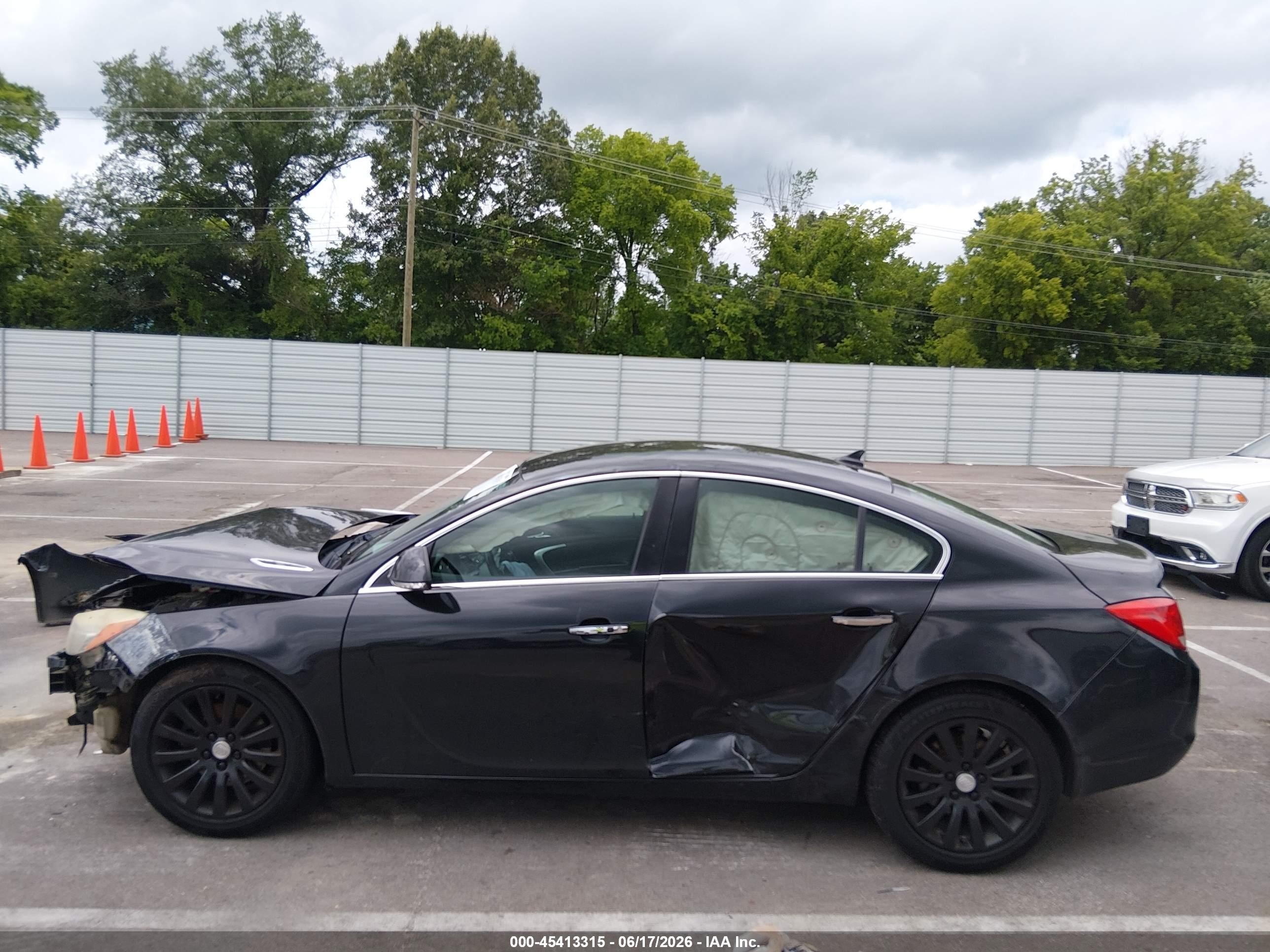 2012 Buick Regal Turbo - Premium 1 Black vin: 2G4GS5EV5C9179393