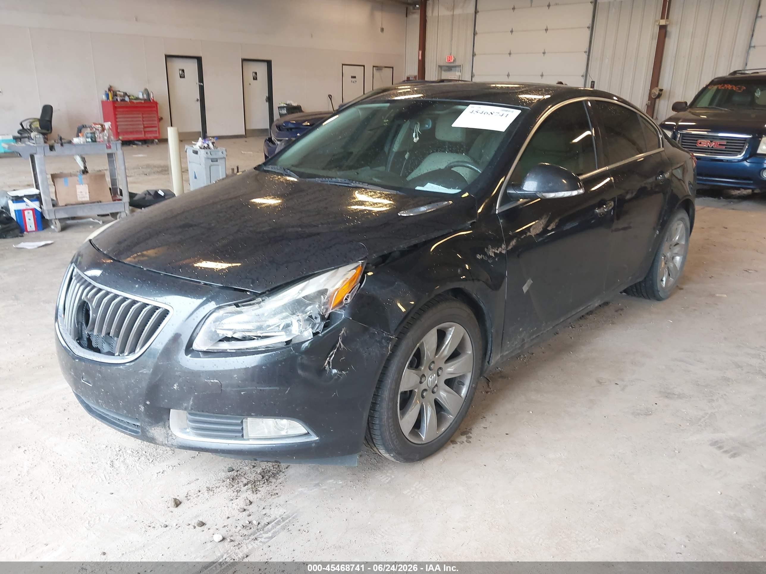 2012 Buick Regal Turbo - Premium 1 Black vin: 2G4GS5EV5C9190071