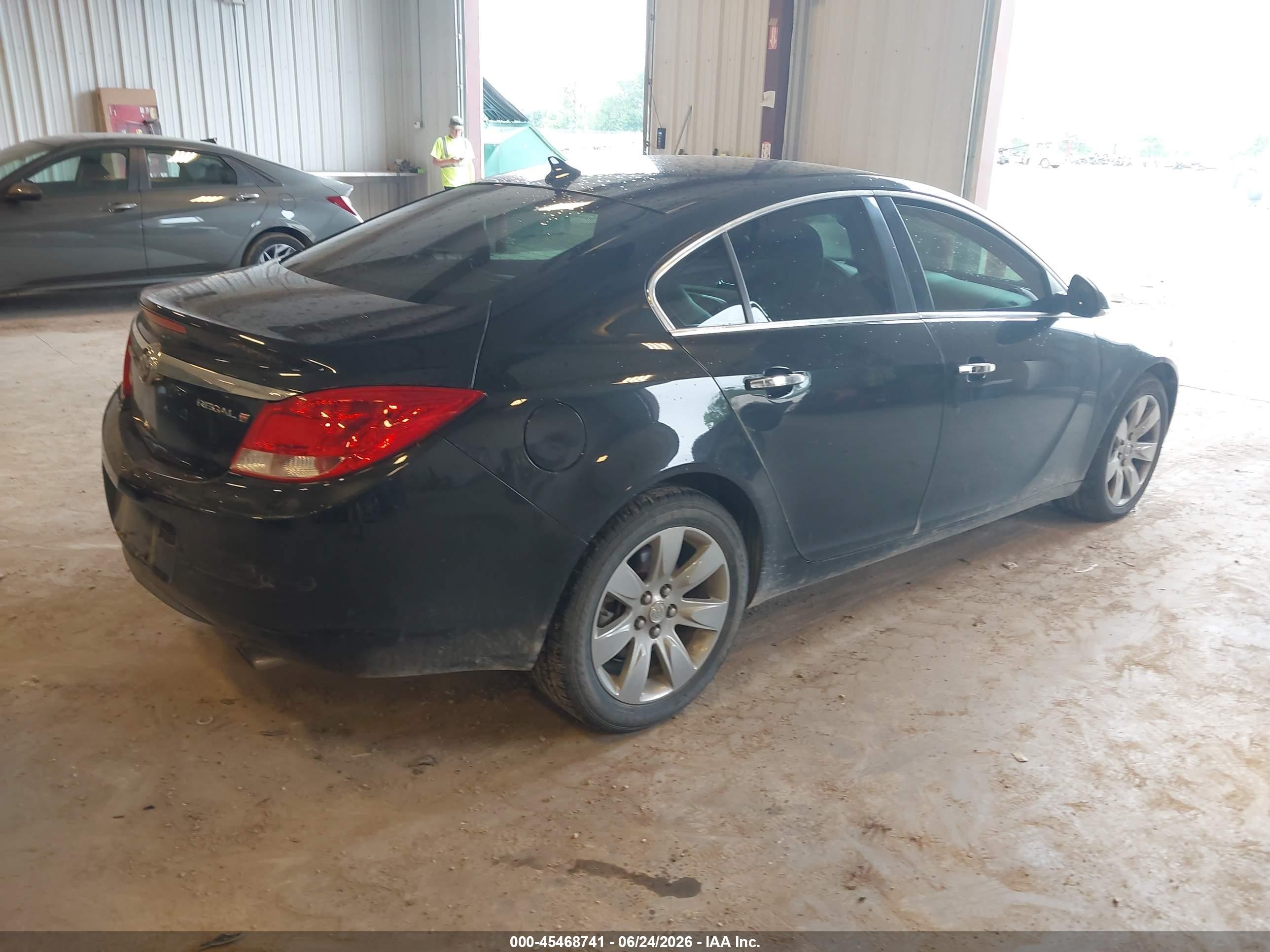 2012 Buick Regal Turbo - Premium 1 Black vin: 2G4GS5EV5C9190071