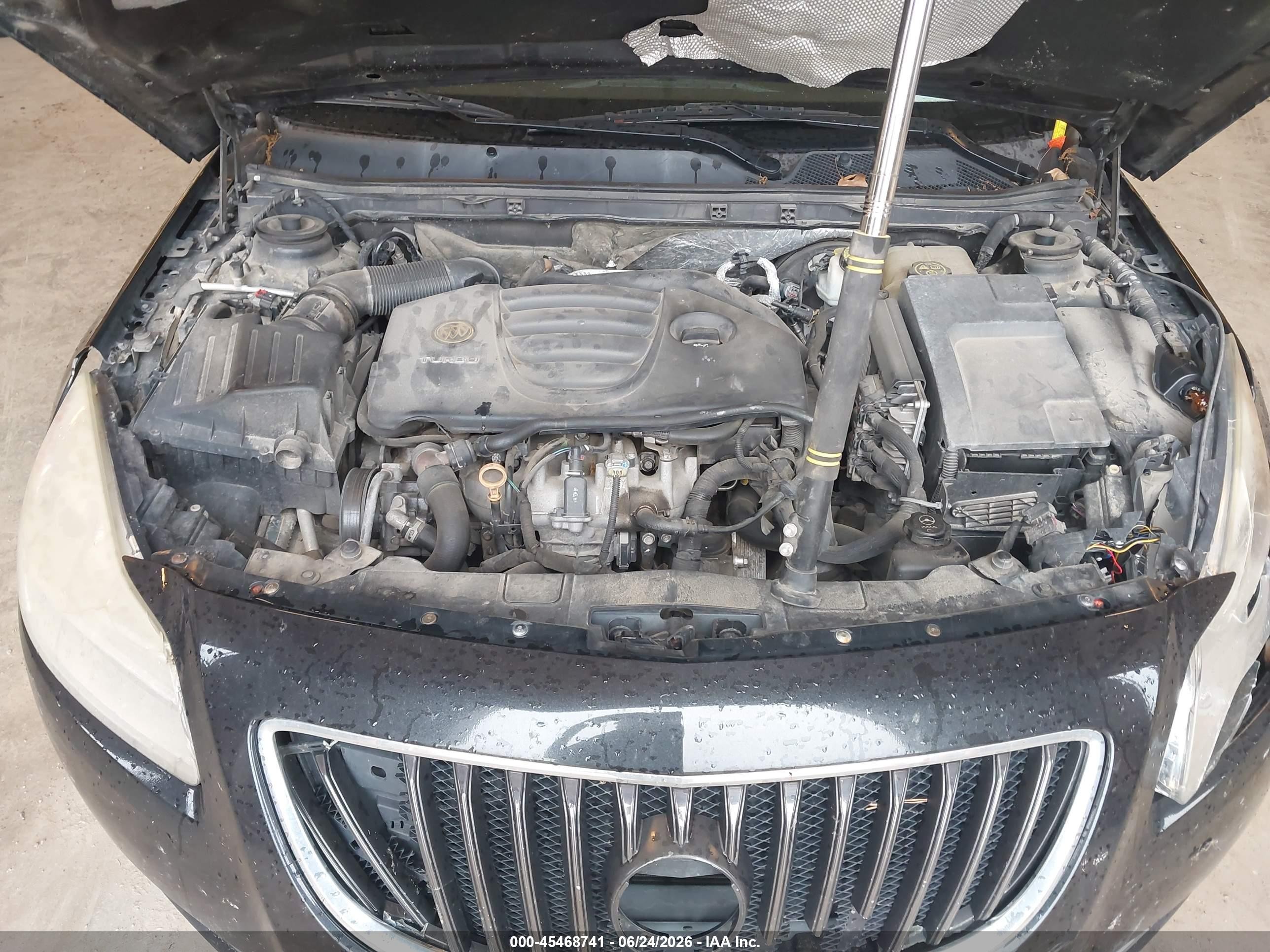2012 Buick Regal Turbo - Premium 1 Black vin: 2G4GS5EV5C9190071