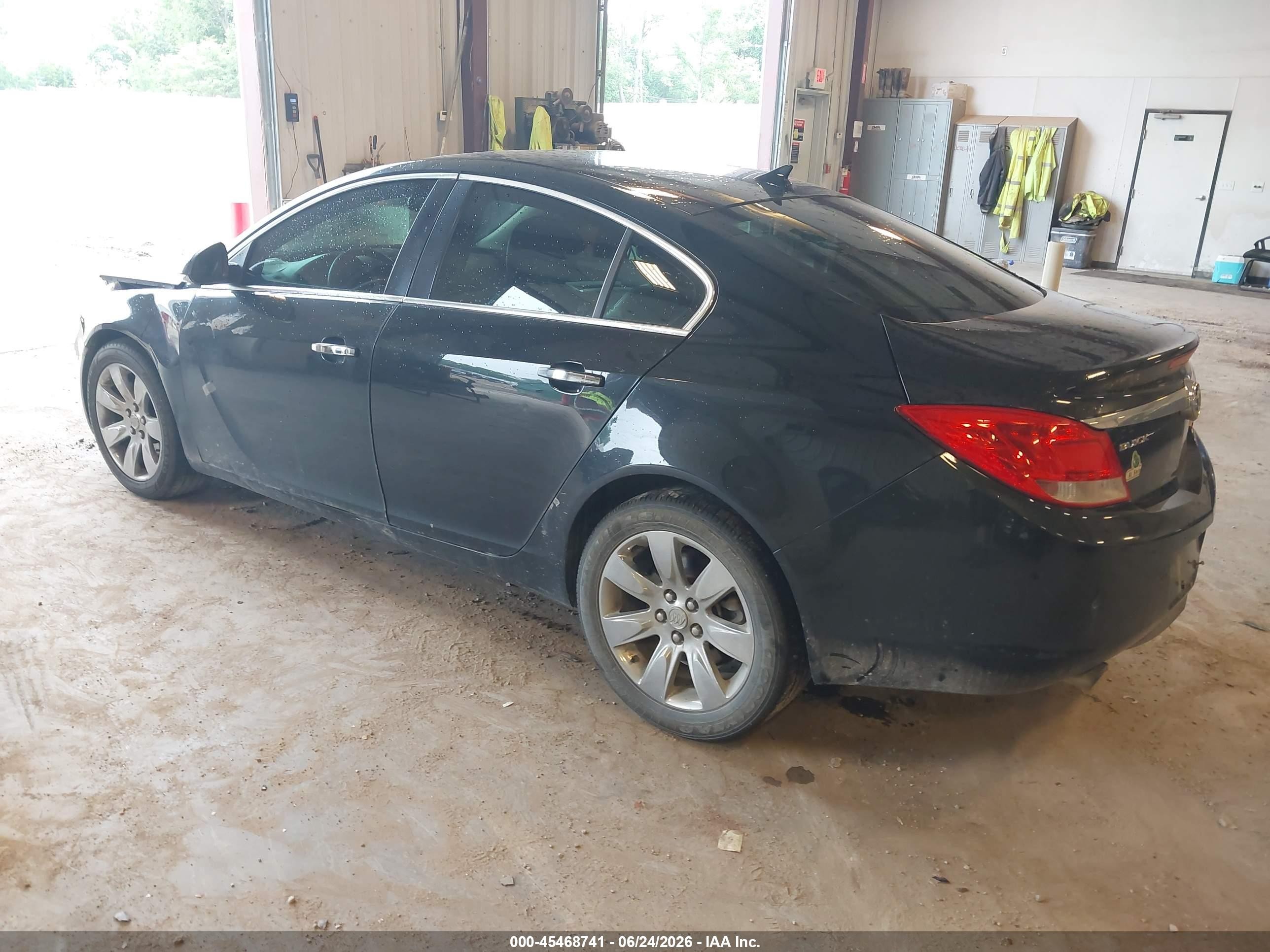 2012 Buick Regal Turbo - Premium 1 Black vin: 2G4GS5EV5C9190071