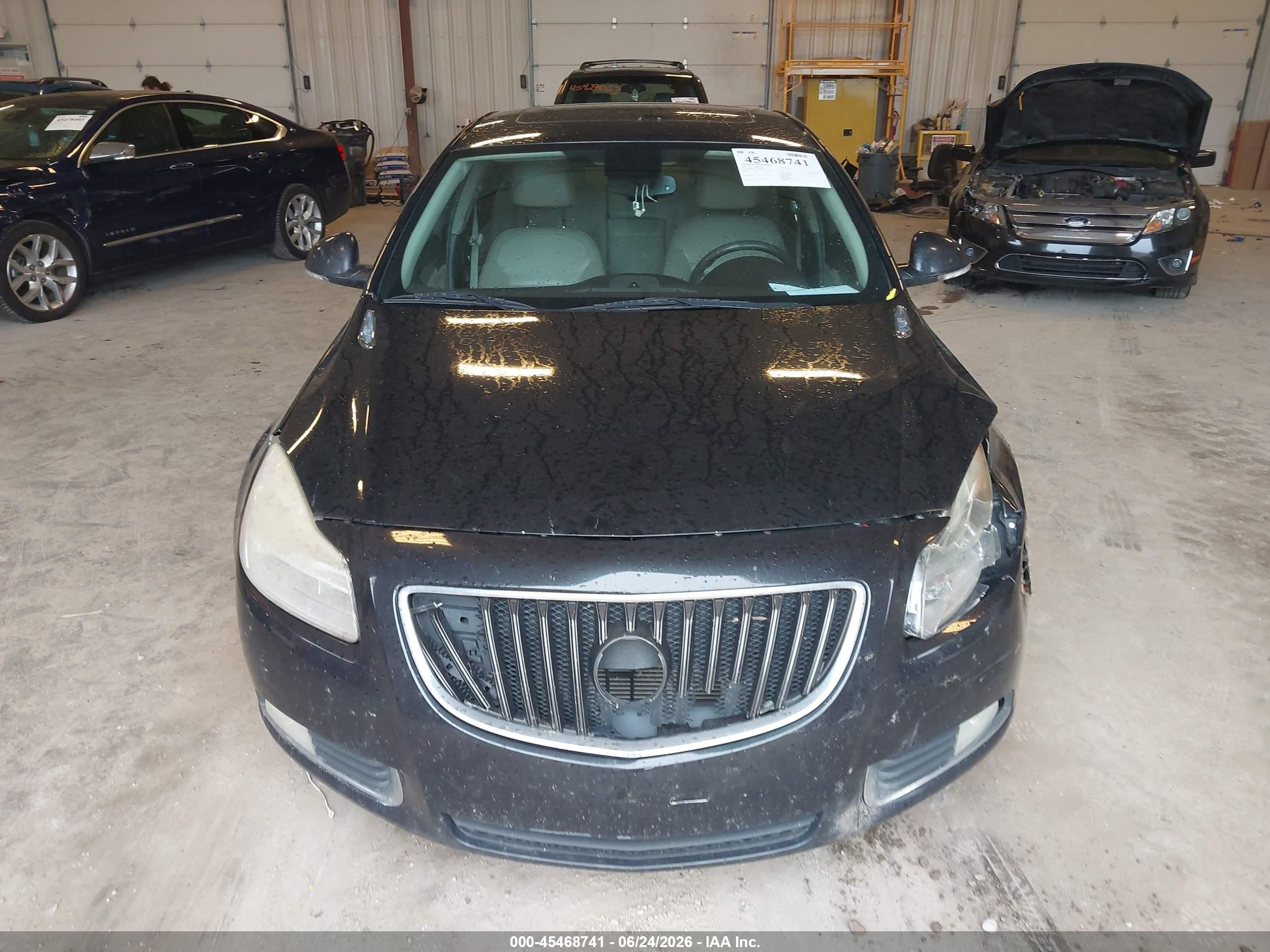 2012 Buick Regal Turbo - Premium 1 Black vin: 2G4GS5EV5C9190071