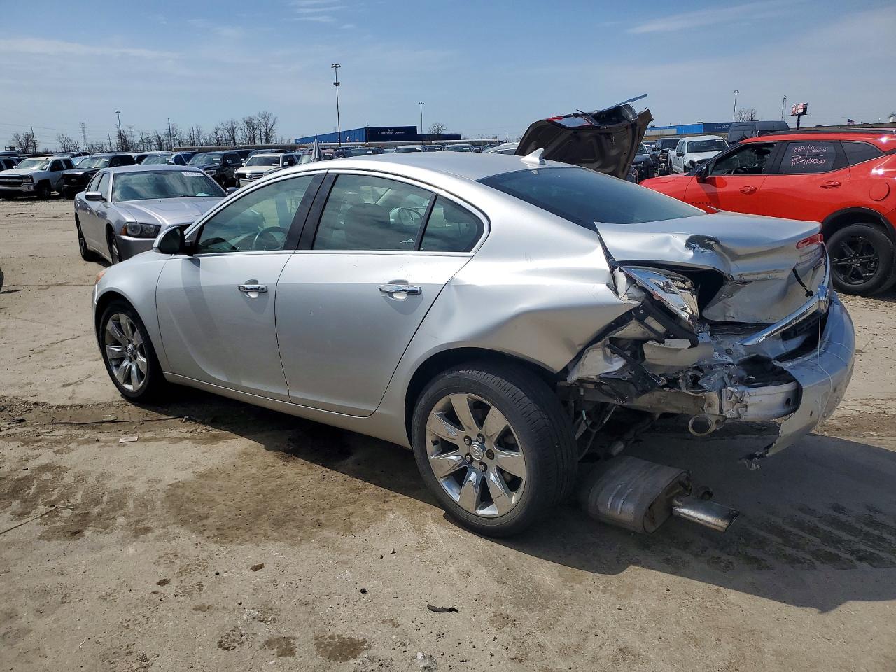 2013 Buick Regal Premium Silver vin: 2G4GS5EV5D9130535