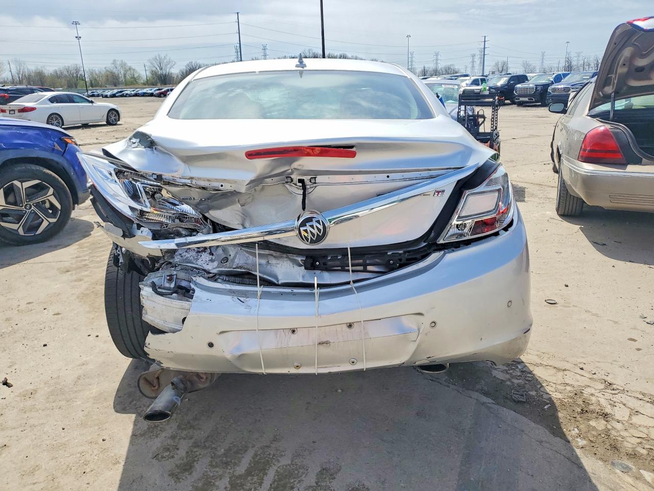 2013 Buick Regal Premium Silver vin: 2G4GS5EV5D9130535
