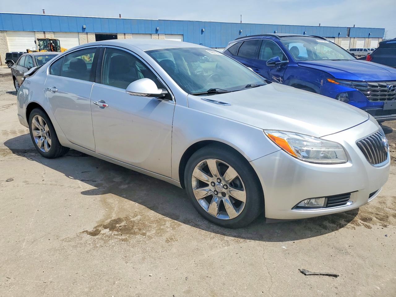 2013 Buick Regal Premium Silver vin: 2G4GS5EV5D9130535