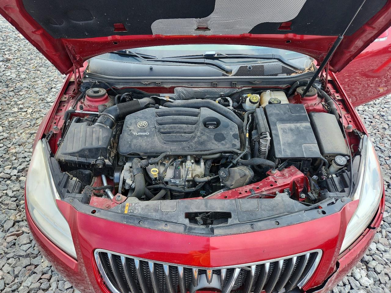2013 Buick Regal Premium Red vin: 2G4GS5EV5D9216511