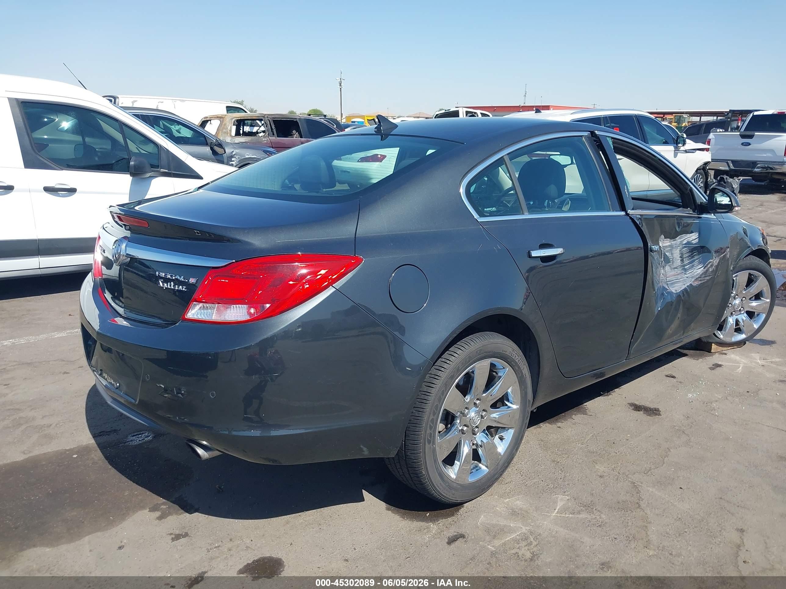 2013 Buick Regal Turbo - Premium 1 Gray vin: 2G4GS5EV7D9167442