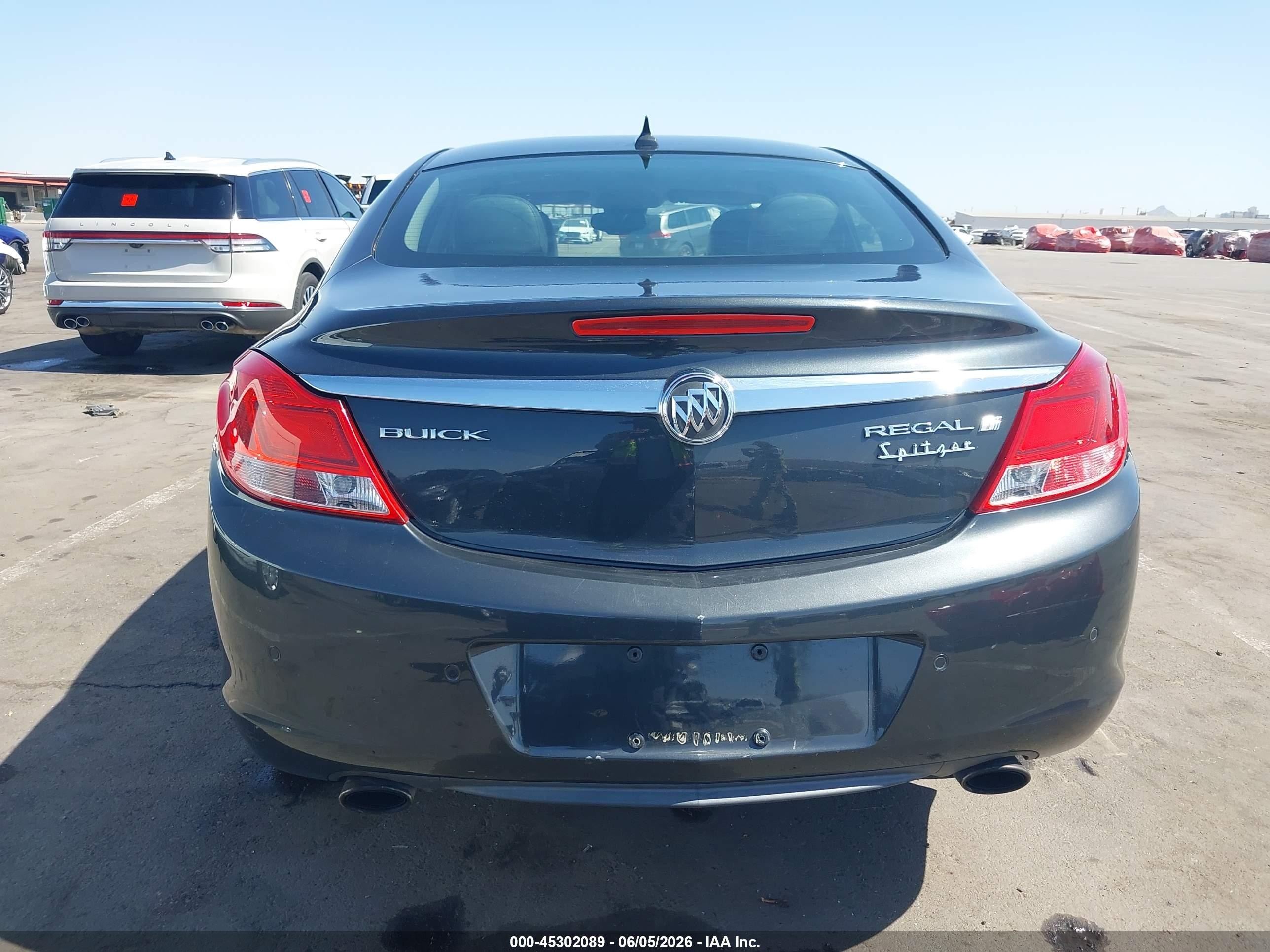 2013 Buick Regal Turbo - Premium 1 Gray vin: 2G4GS5EV7D9167442