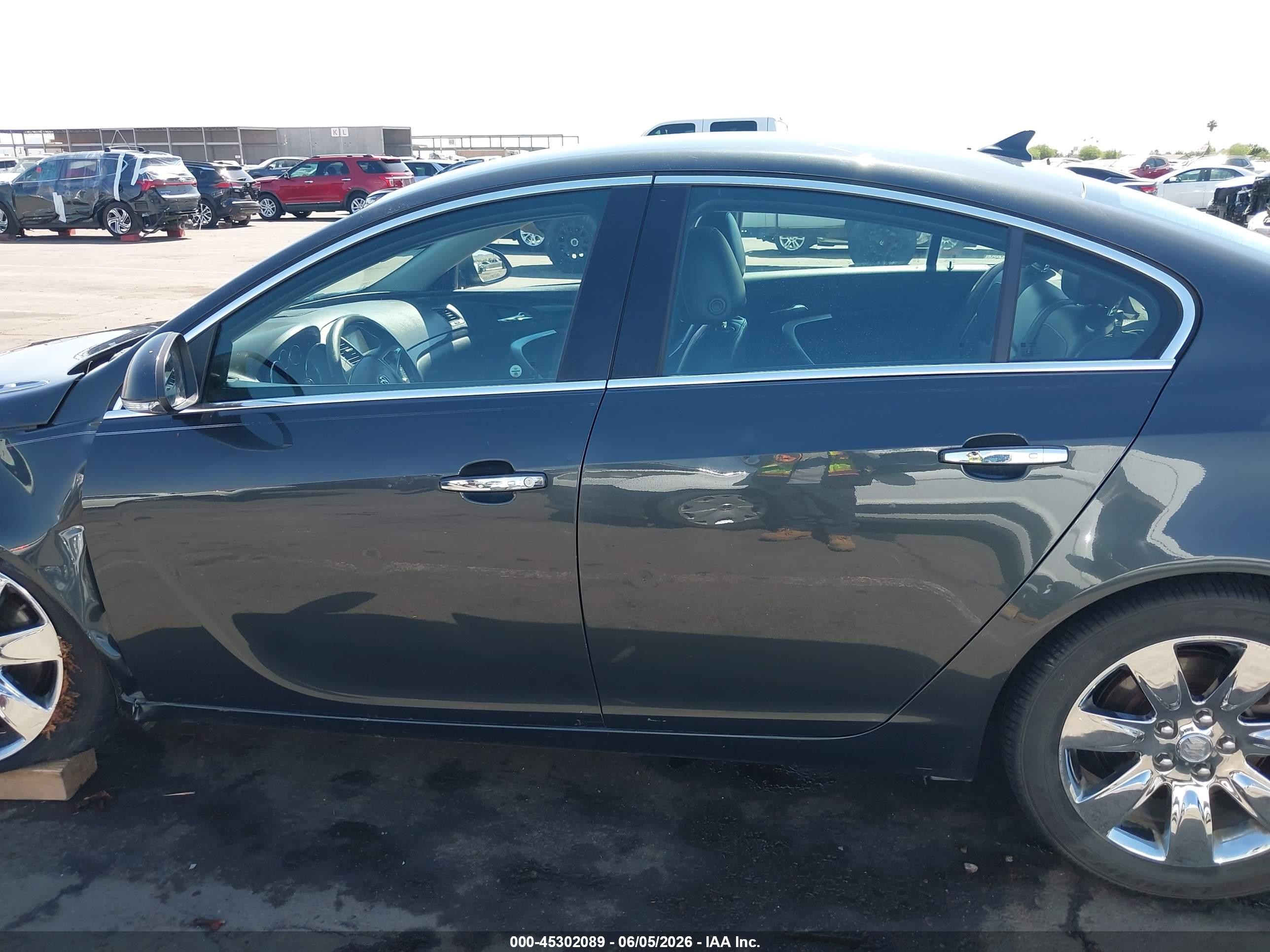 2013 Buick Regal Turbo - Premium 1 Gray vin: 2G4GS5EV7D9167442