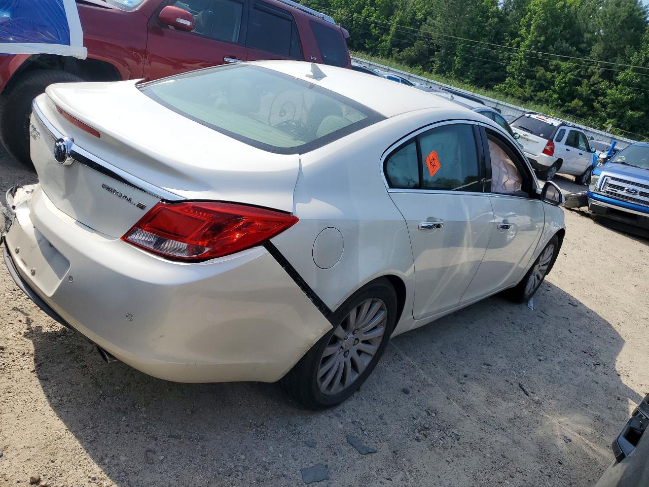 2013 Buick Regal Premium White vin: 2G4GS5EV7D9167568