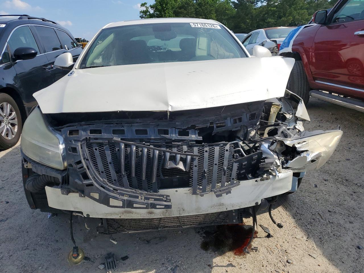 2013 Buick Regal Premium White vin: 2G4GS5EV7D9167568