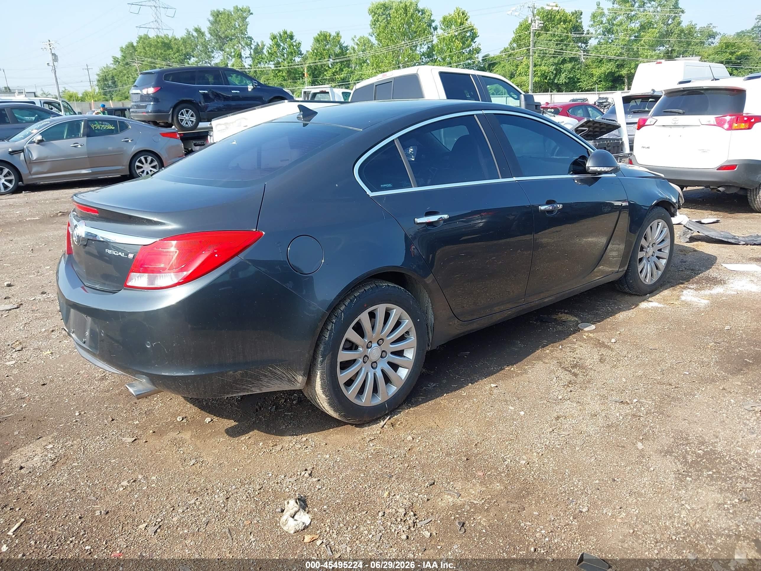 2013 Buick Regal Turbo - Premium 1 Gray vin: 2G4GS5EV7D9194964