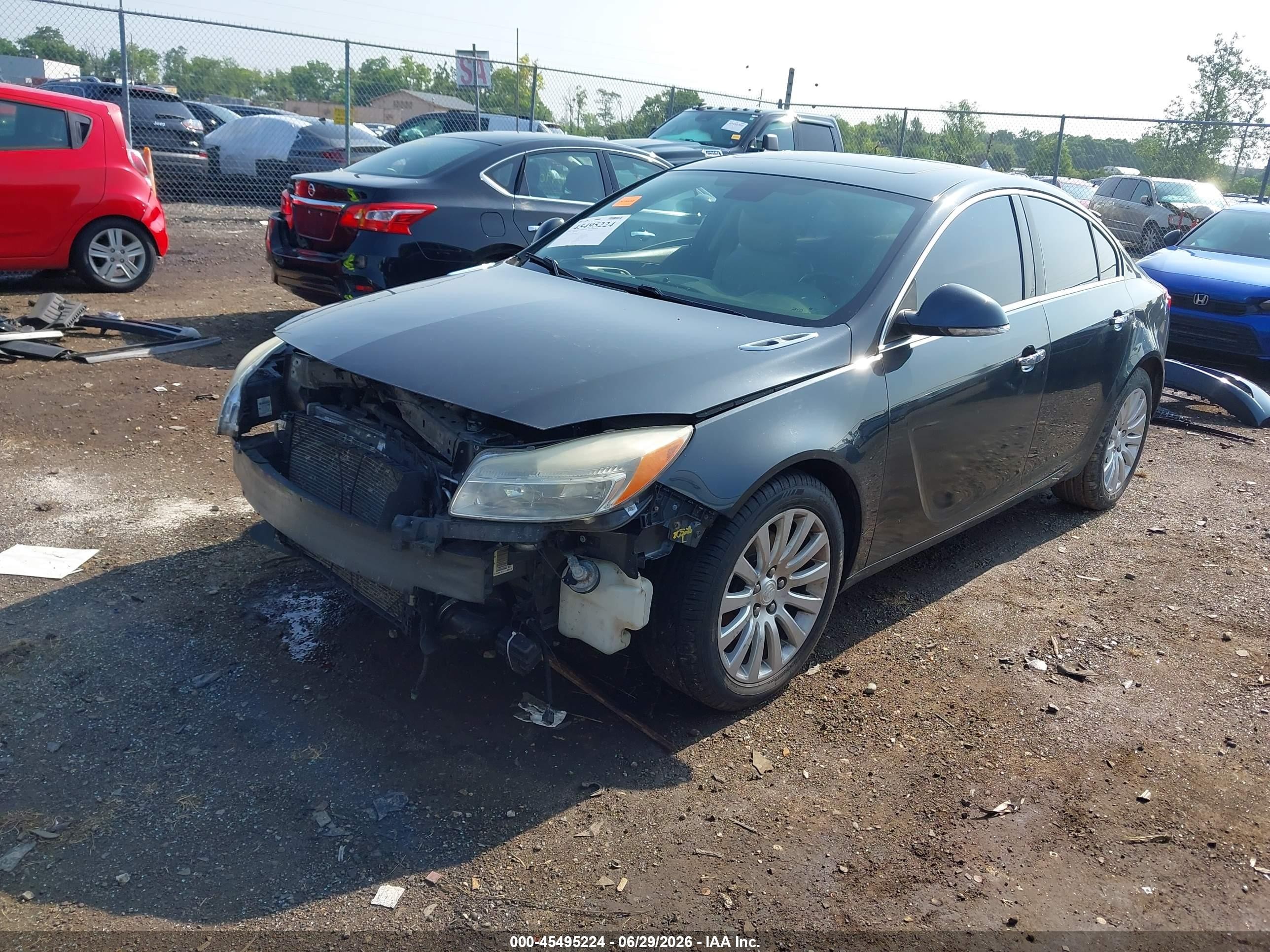 2013 Buick Regal Turbo - Premium 1 Gray vin: 2G4GS5EV7D9194964
