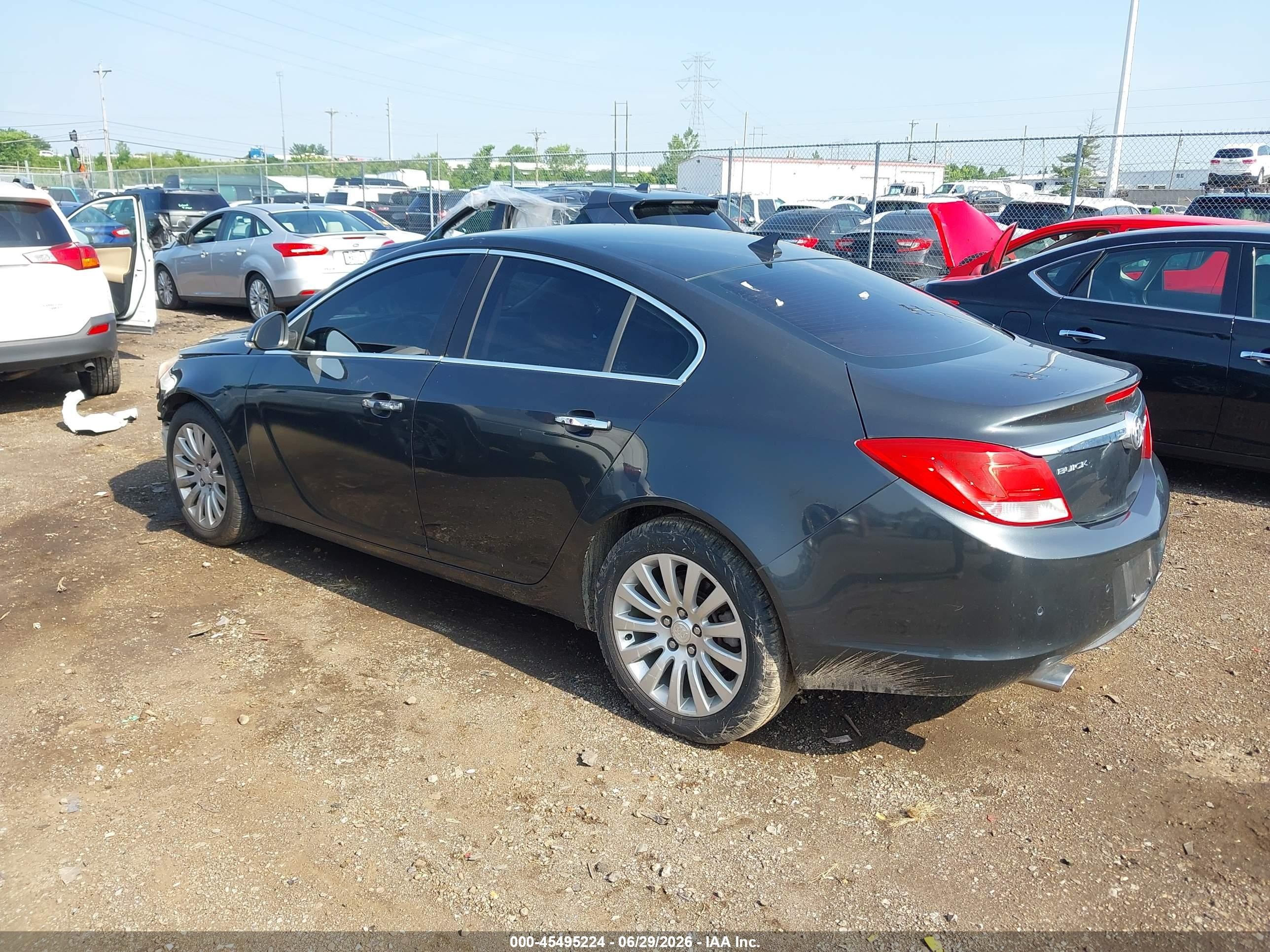 2013 Buick Regal Turbo - Premium 1 Gray vin: 2G4GS5EV7D9194964