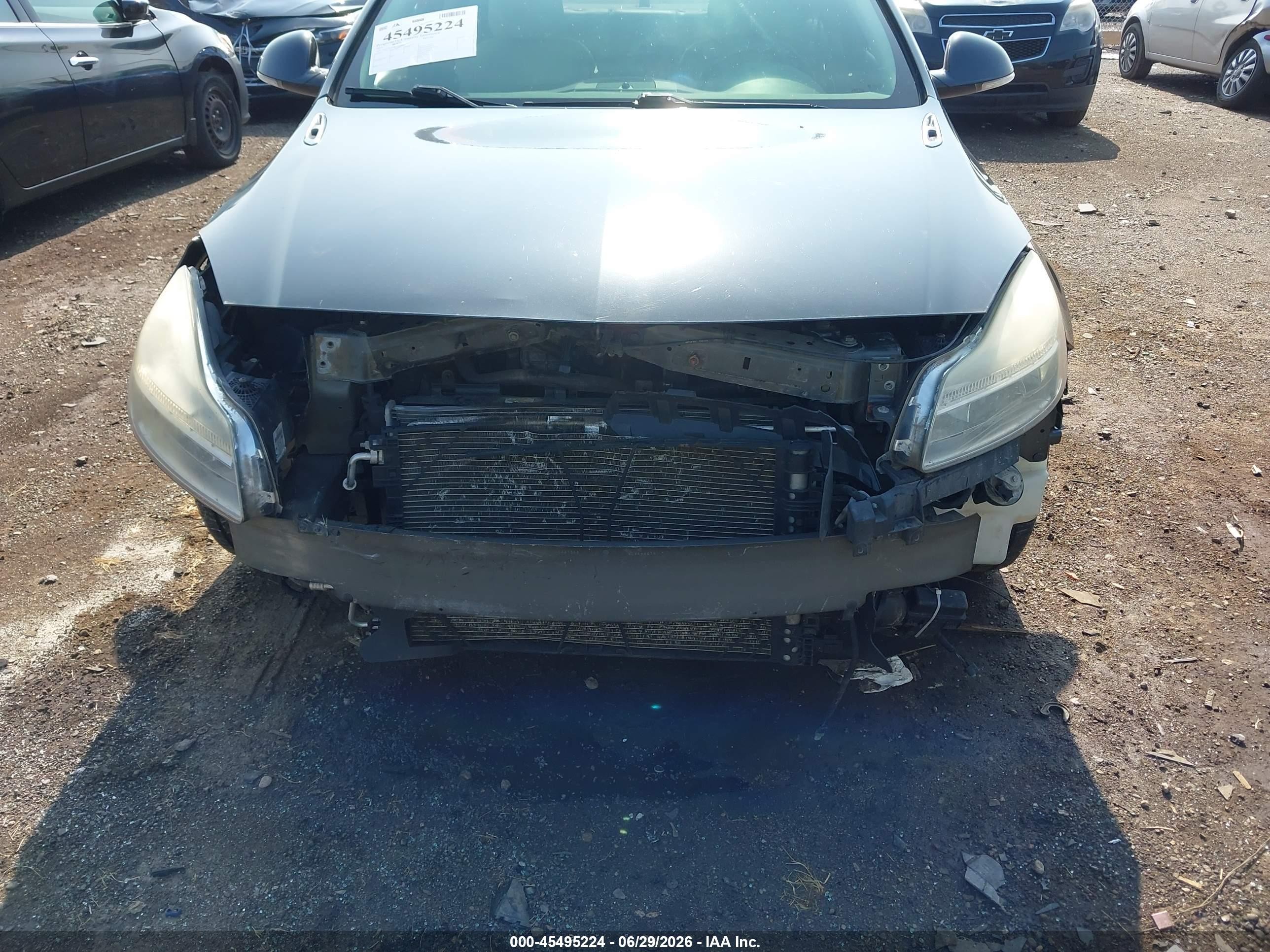 2013 Buick Regal Turbo - Premium 1 Gray vin: 2G4GS5EV7D9194964
