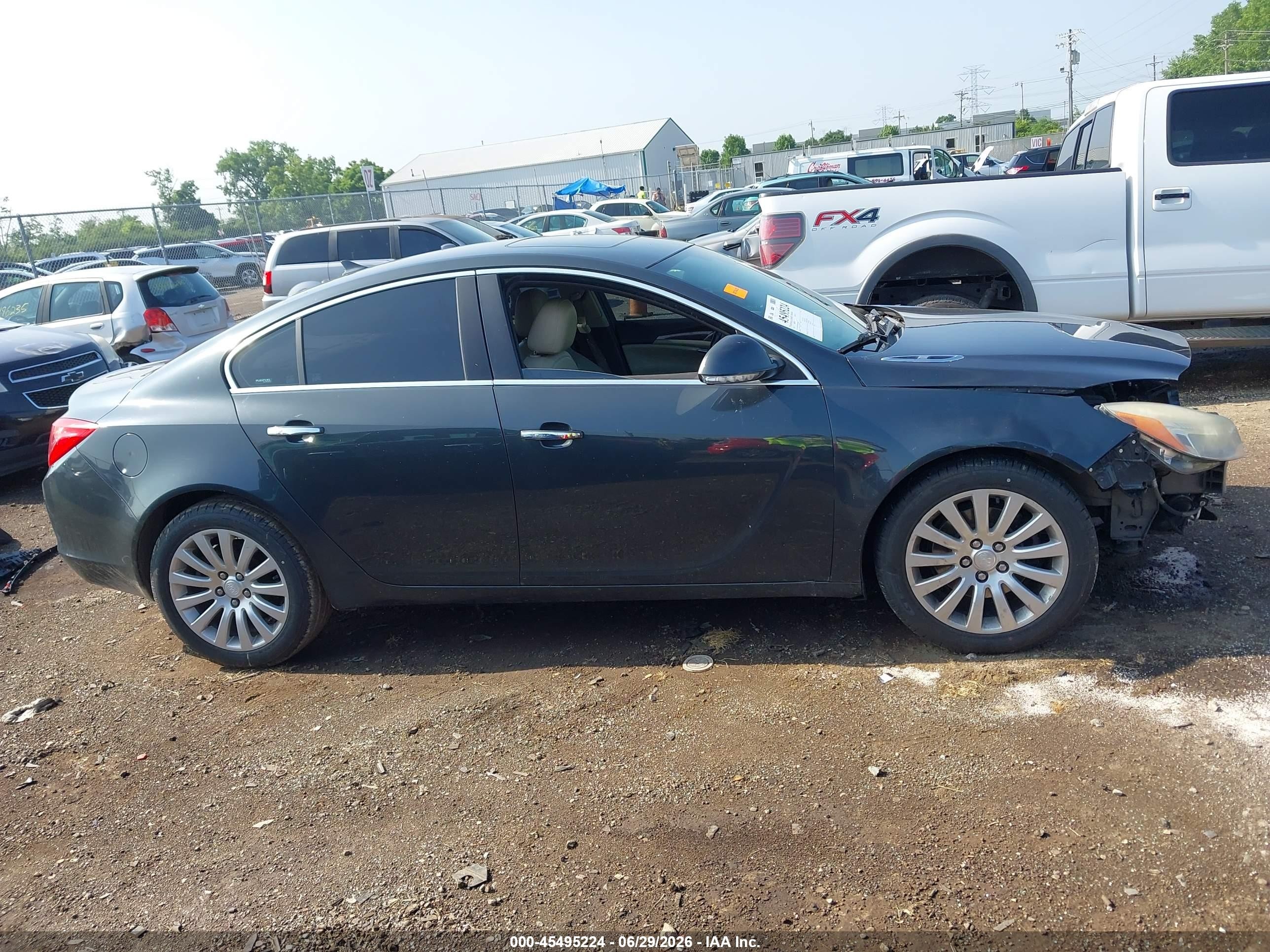 2013 Buick Regal Turbo - Premium 1 Gray vin: 2G4GS5EV7D9194964