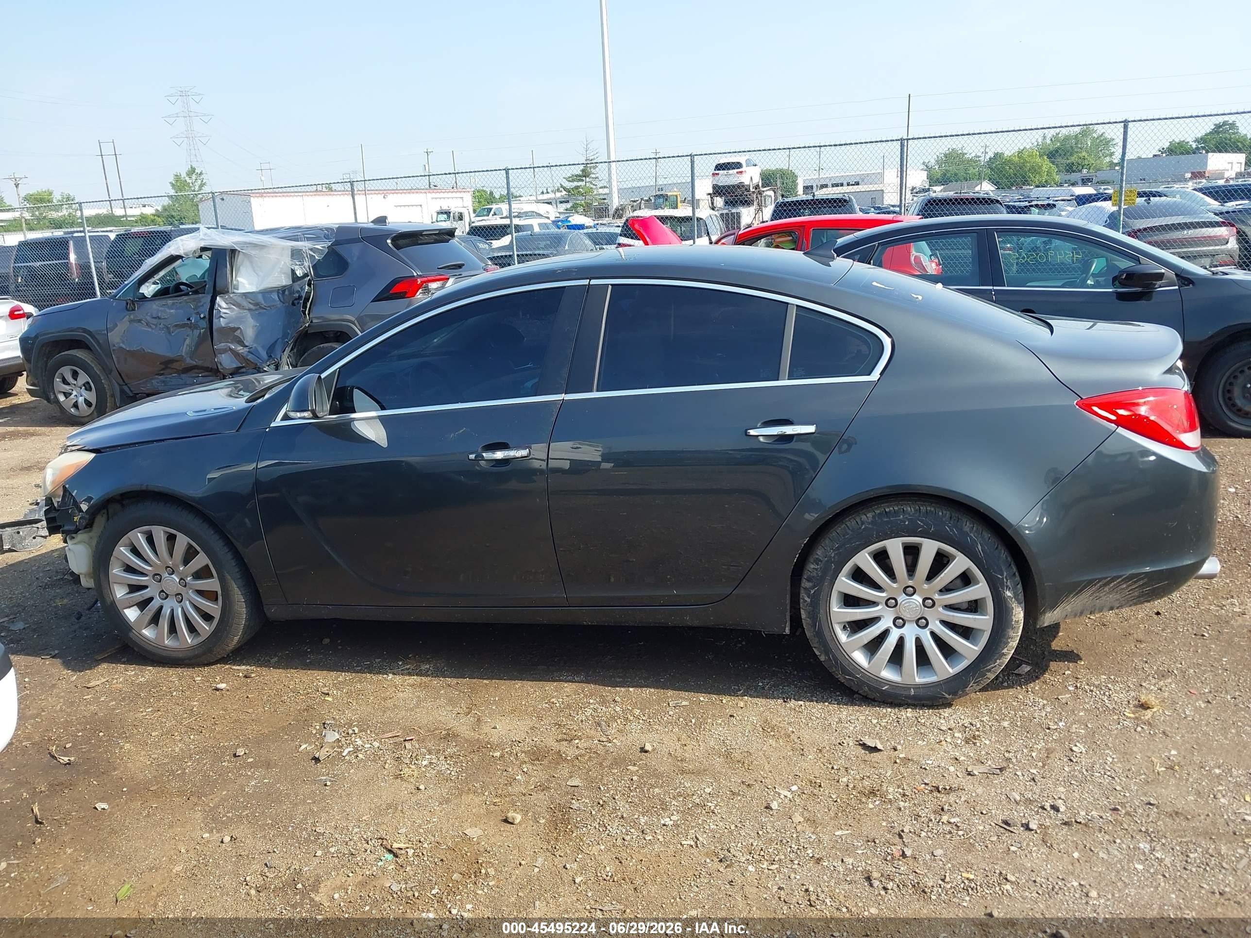 2013 Buick Regal Turbo - Premium 1 Gray vin: 2G4GS5EV7D9194964