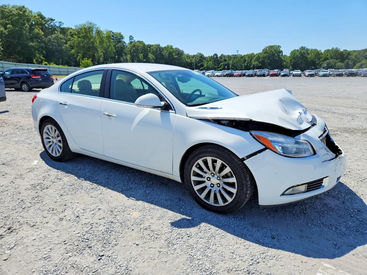 2012 Buick Regal Premium White vin: 2G4GS5EV8C9214928