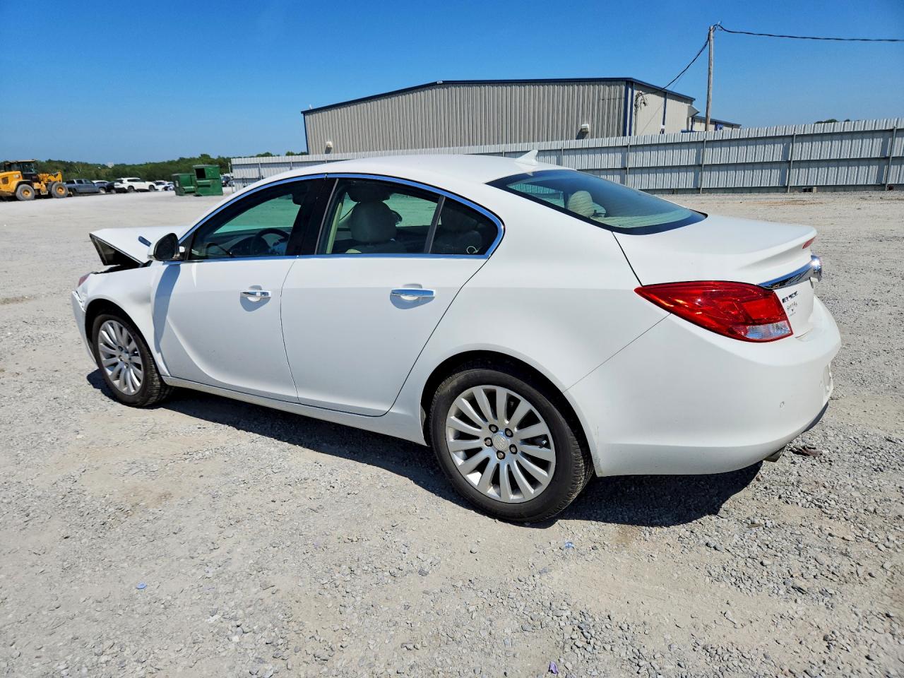 2012 Buick Regal Premium White vin: 2G4GS5EV8C9214928
