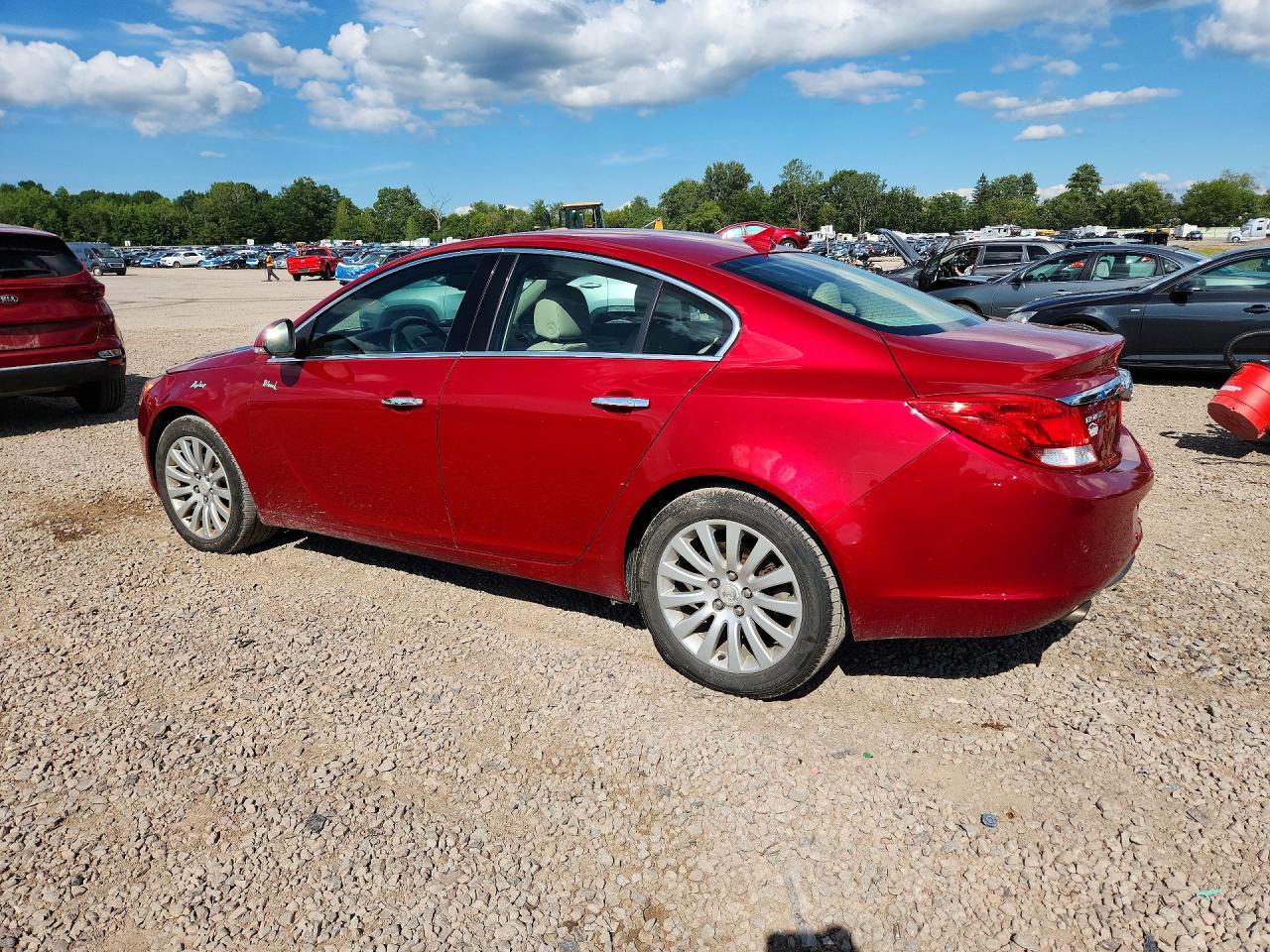 2013 Buick Regal Premium Red vin: 2G4GS5EV8D9126141