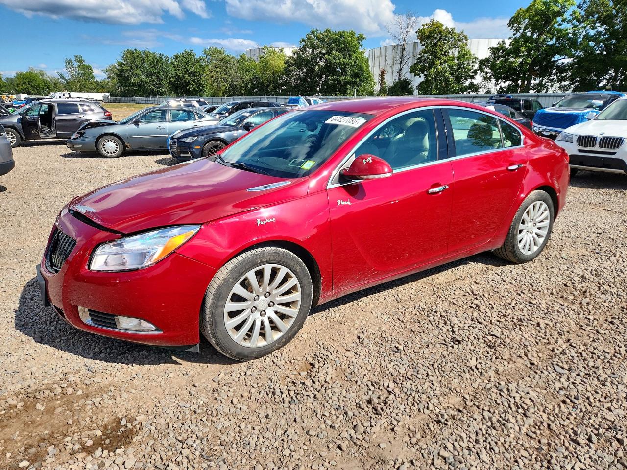 2013 Buick Regal Premium Red vin: 2G4GS5EV8D9126141