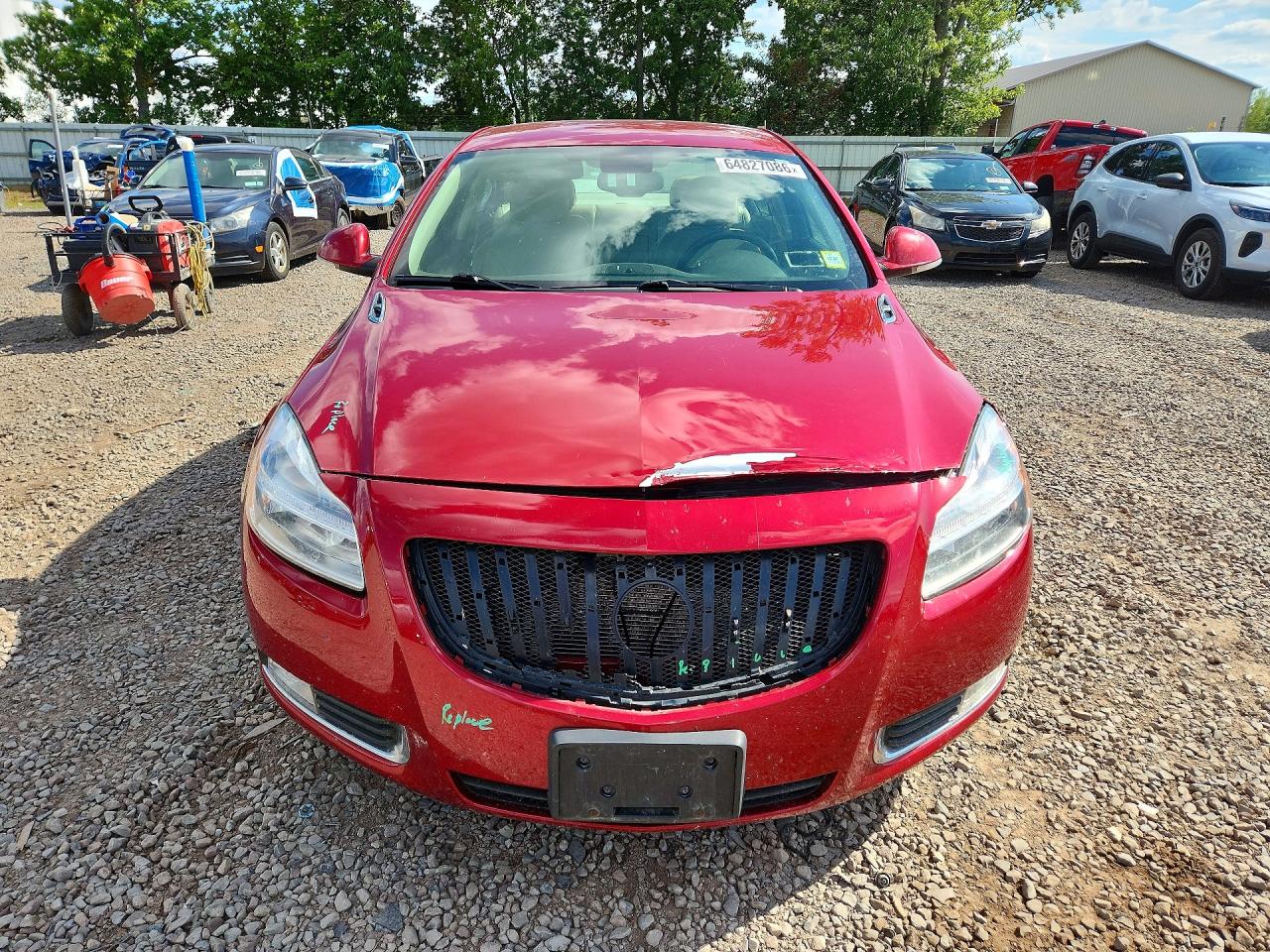 2013 Buick Regal Premium Red vin: 2G4GS5EV8D9126141