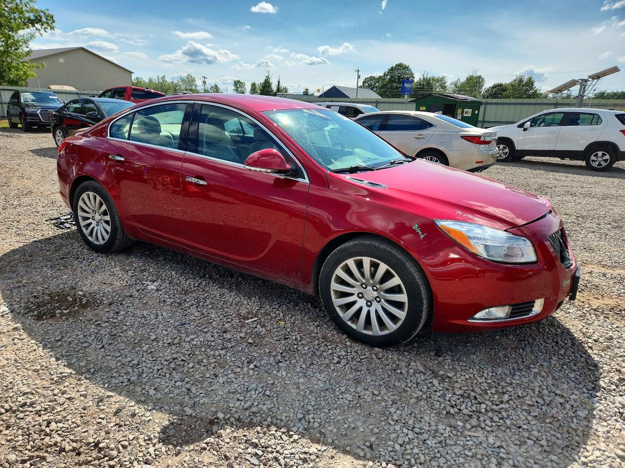 2013 Buick Regal Premium Red vin: 2G4GS5EV8D9126141