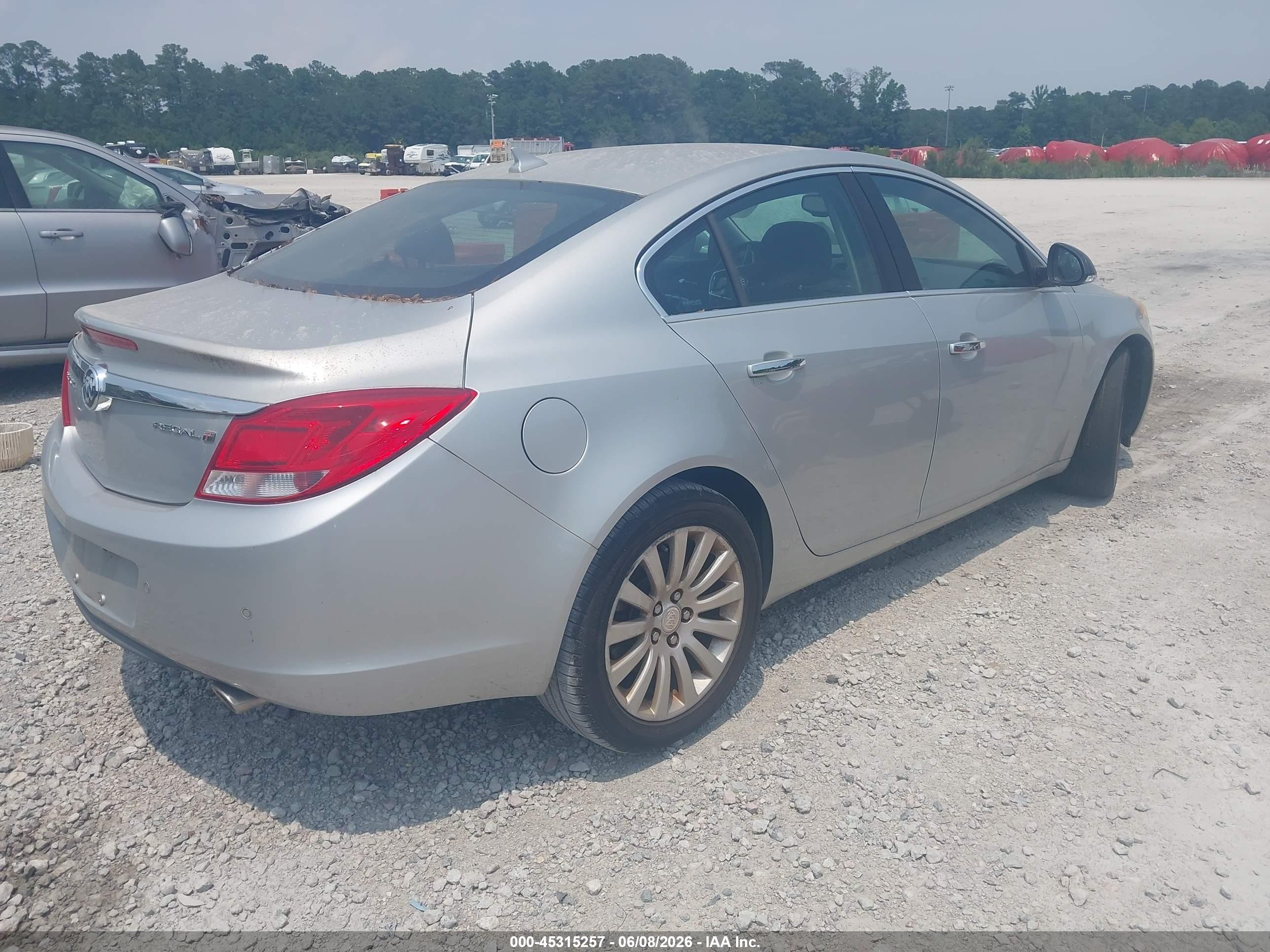 2012 Buick Regal Turbo - Premium 1 Silver vin: 2G4GS5EV9C9155372