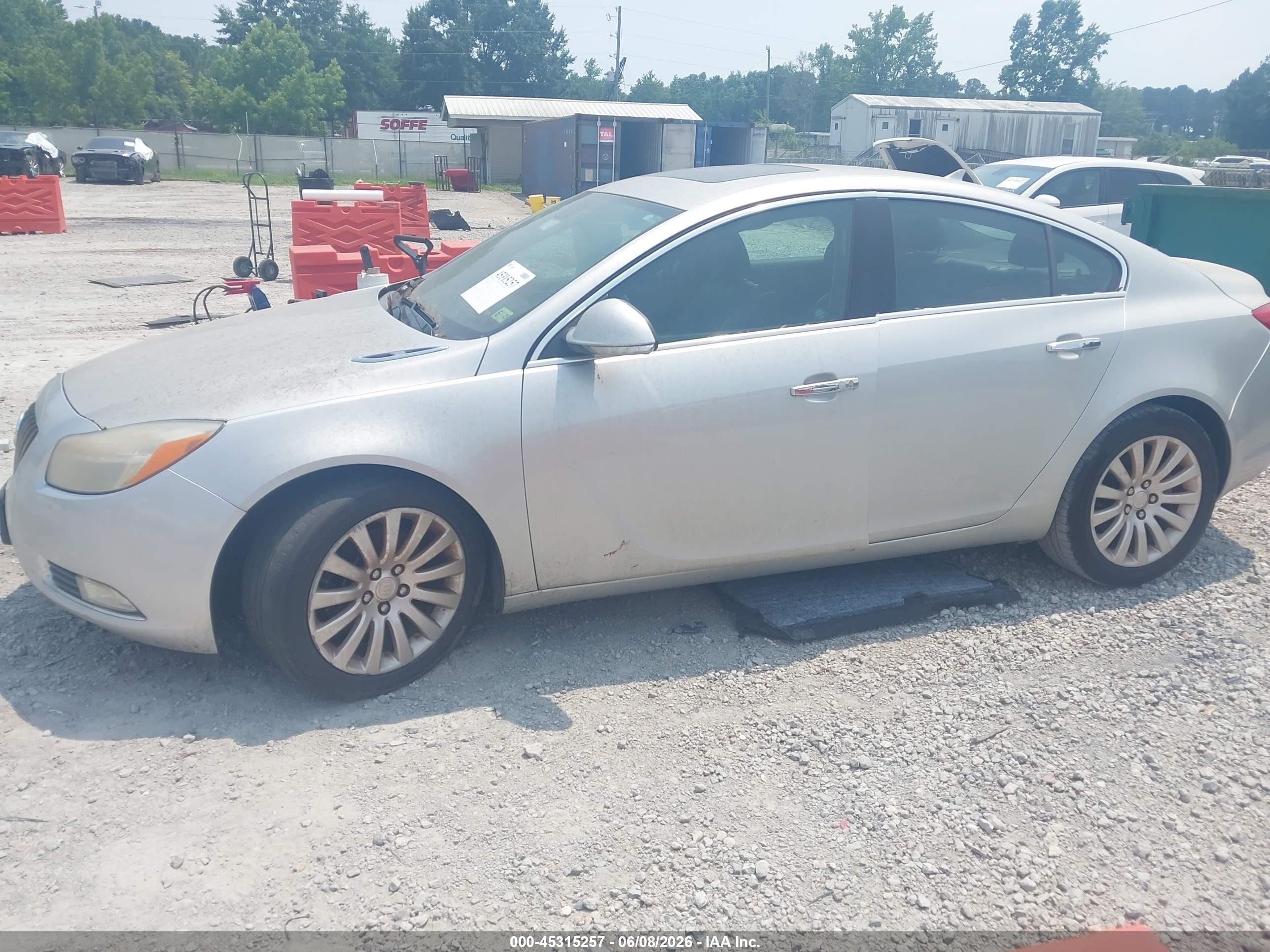 2012 Buick Regal Turbo - Premium 1 Silver vin: 2G4GS5EV9C9155372