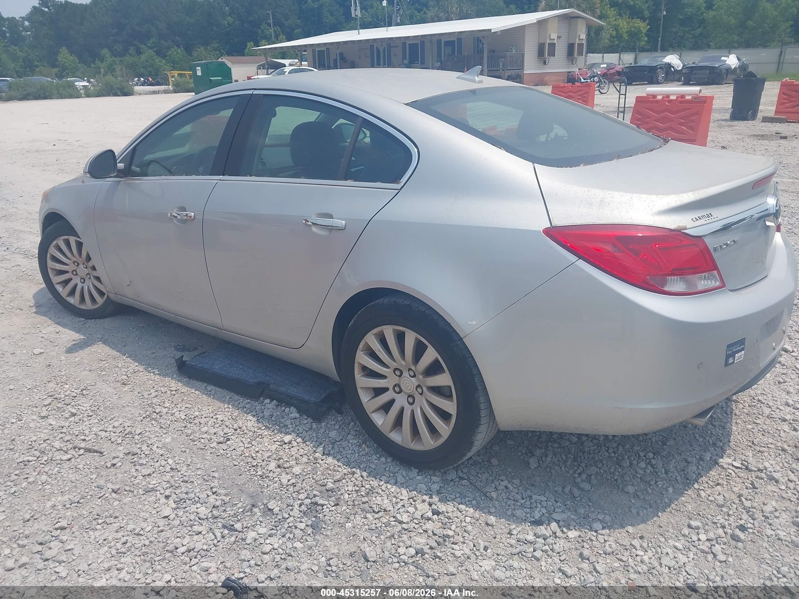 2012 Buick Regal Turbo - Premium 1 Silver vin: 2G4GS5EV9C9155372