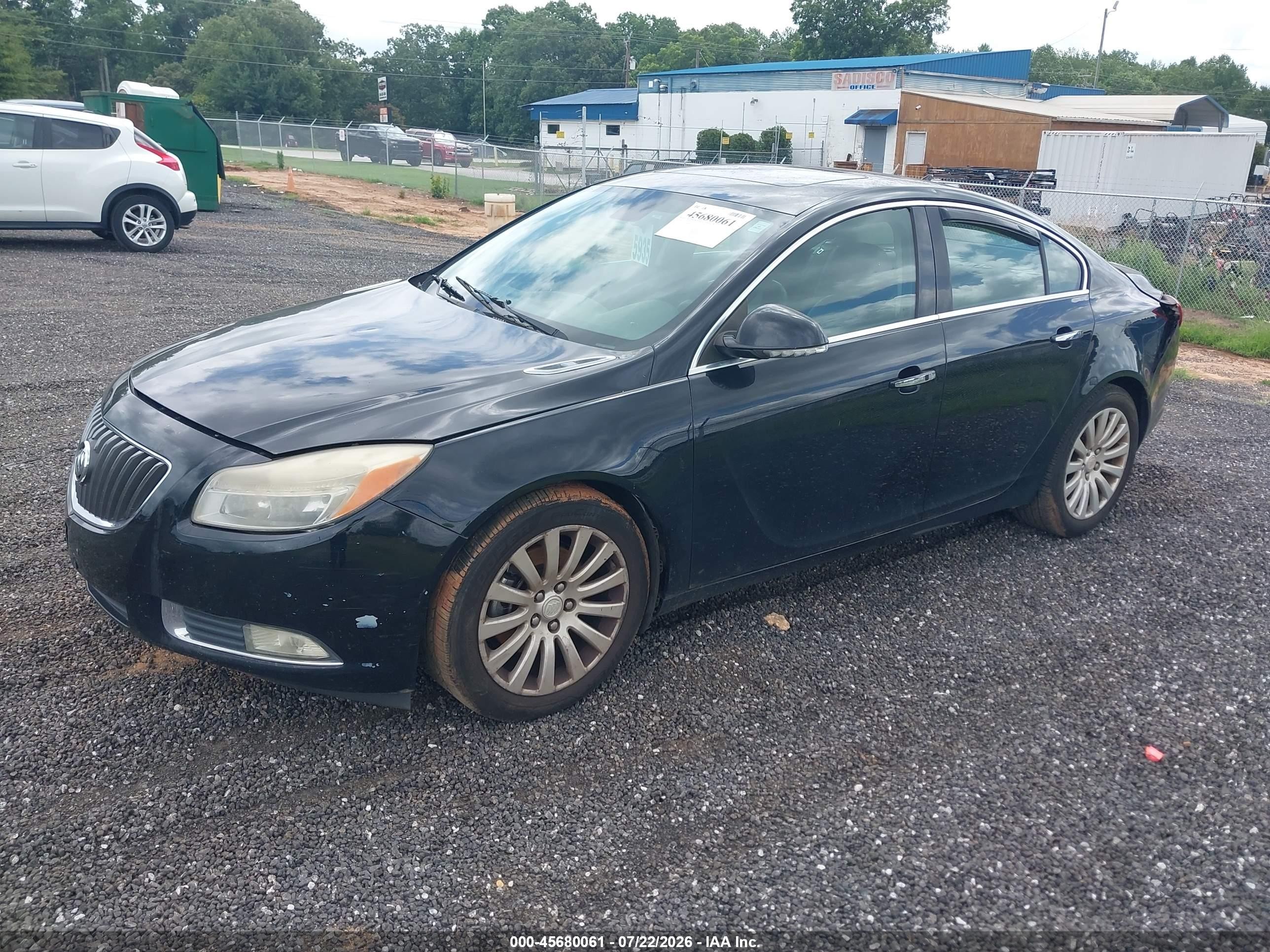 2012 Buick Regal Turbo - Premium 1 Black vin: 2G4GS5EV9C9188923
