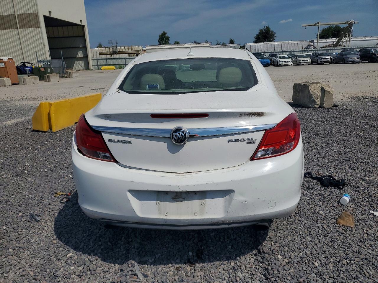 2012 Buick Regal Premium Белый vin: 2G4GS5EV9C9213707
