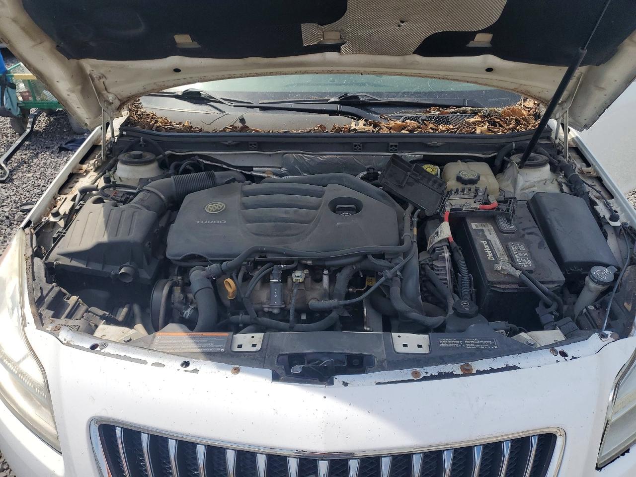 2012 Buick Regal Premium Белый vin: 2G4GS5EV9C9213707