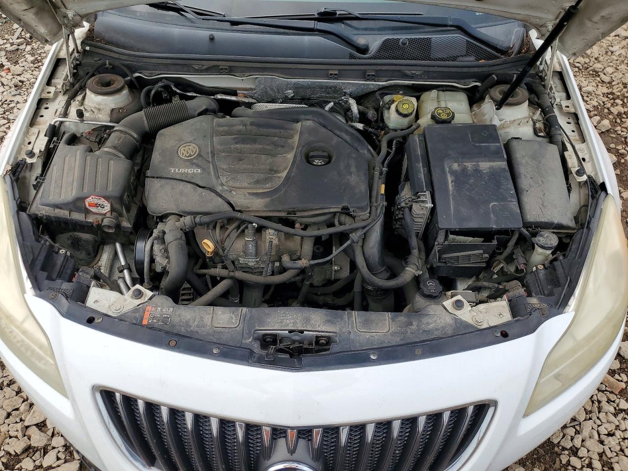 2013 Buick Regal Premium White vin: 2G4GS5EV9D9125404