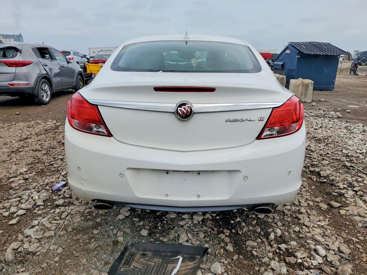 2013 Buick Regal Premium White vin: 2G4GS5EV9D9125404