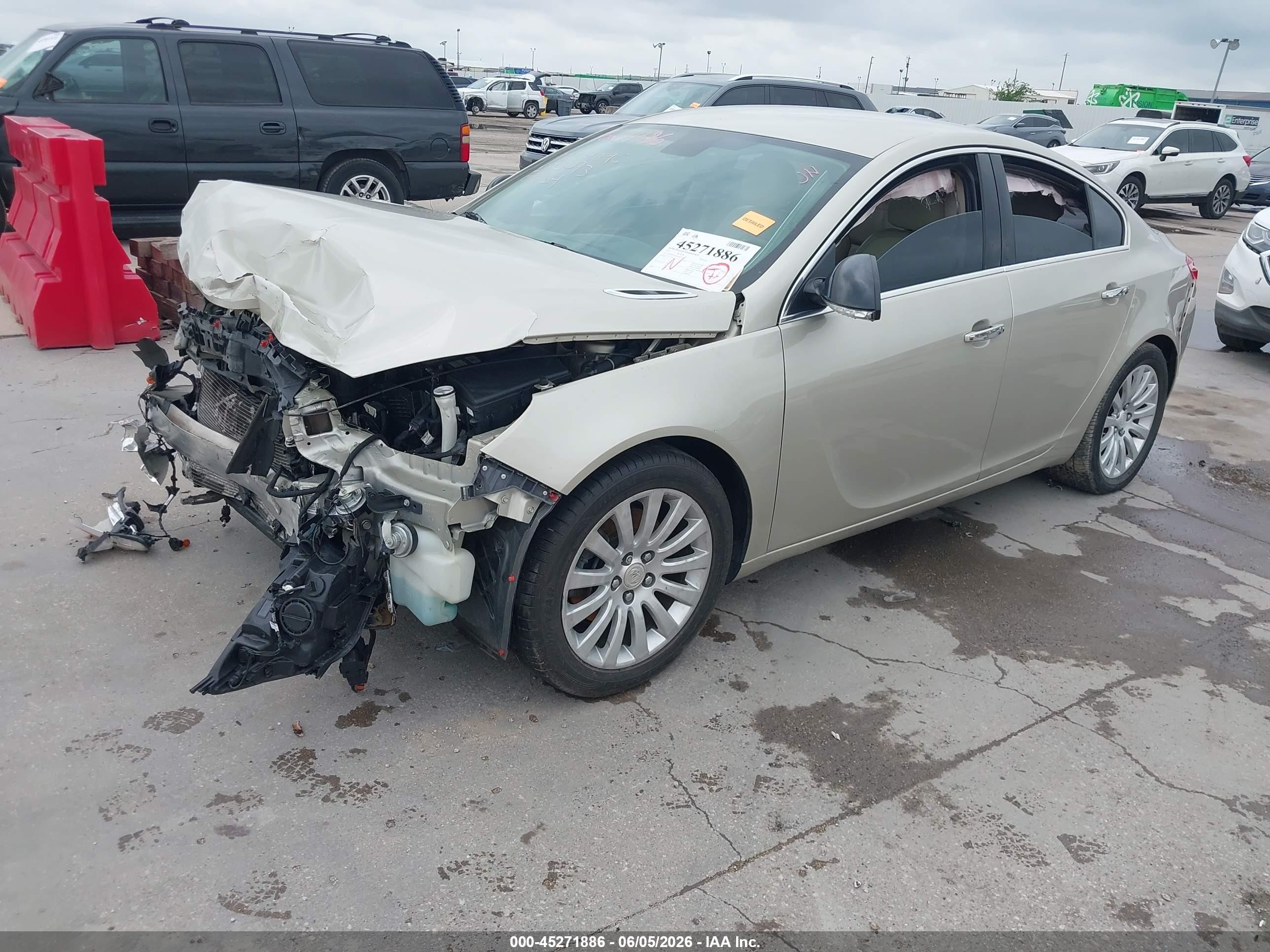 2013 Buick Regal Turbo - Premium 1 Beige vin: 2G4GS5EV9D9186073