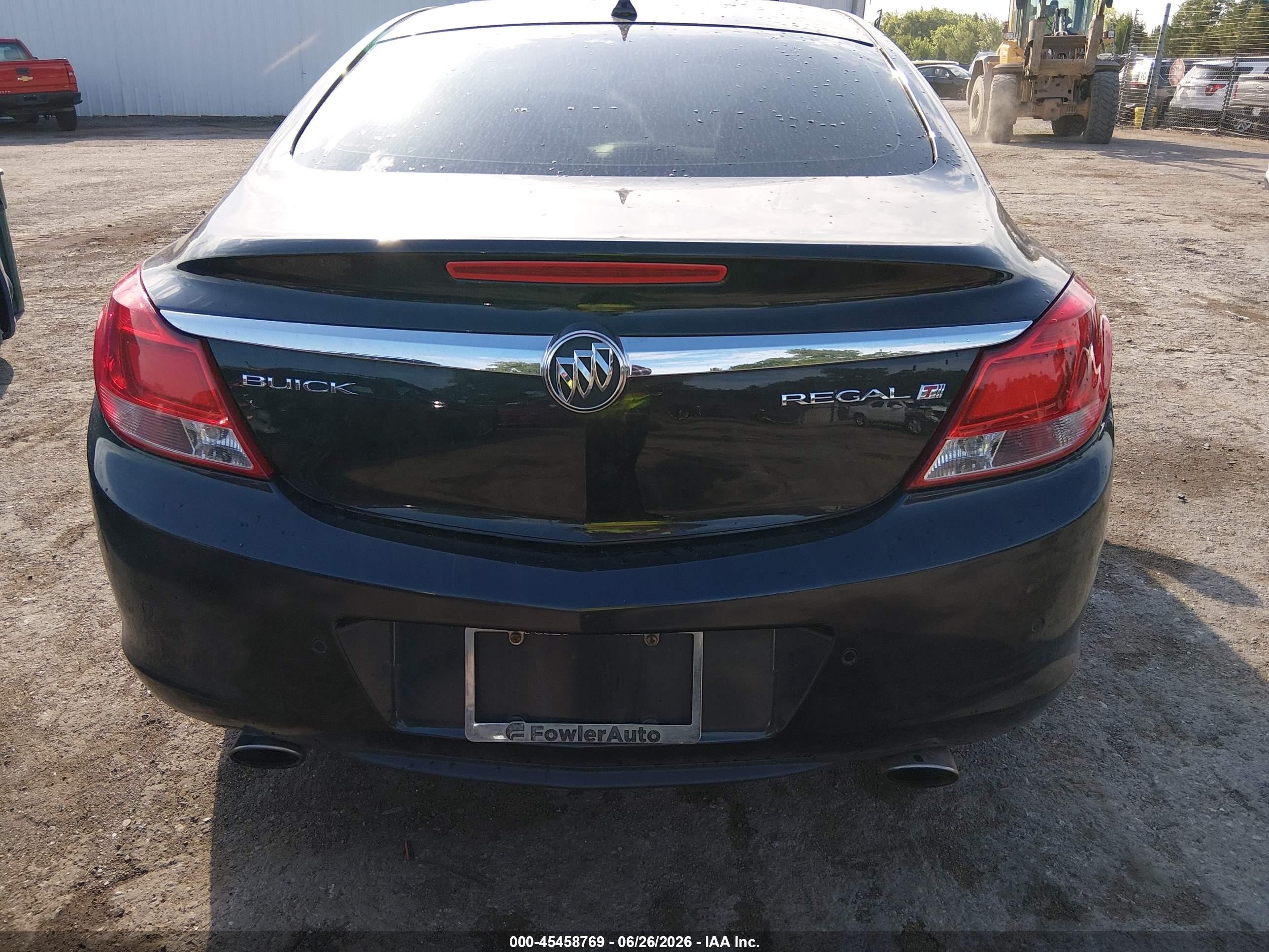 2013 Buick Regal Turbo - Premium 1 Black vin: 2G4GS5EV9D9250497