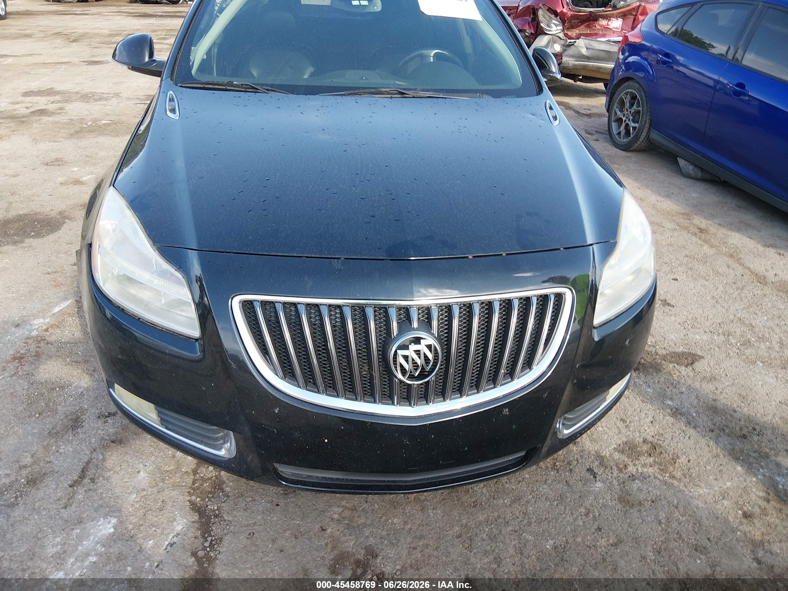 2013 Buick Regal Turbo - Premium 1 Black vin: 2G4GS5EV9D9250497
