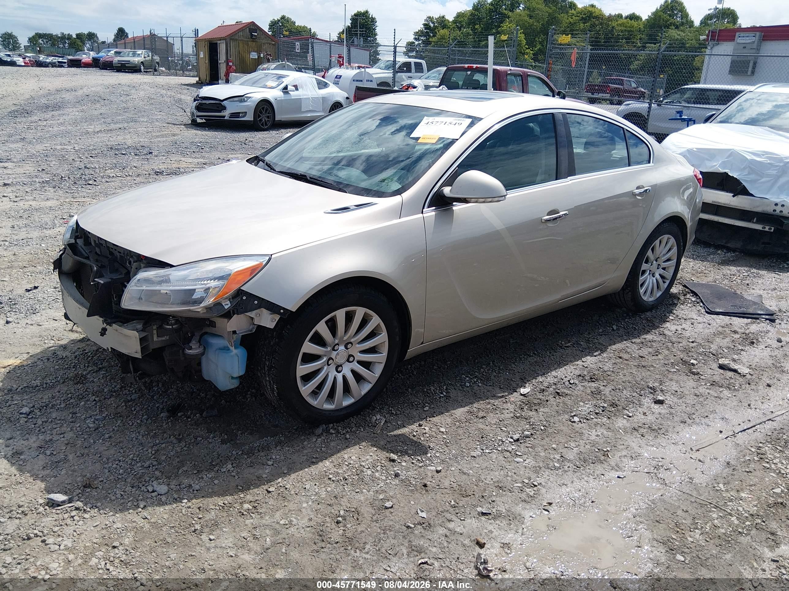 2013 Buick Regal Turbo - Premium 1 Tan vin: 2G4GS5EVXD9247995