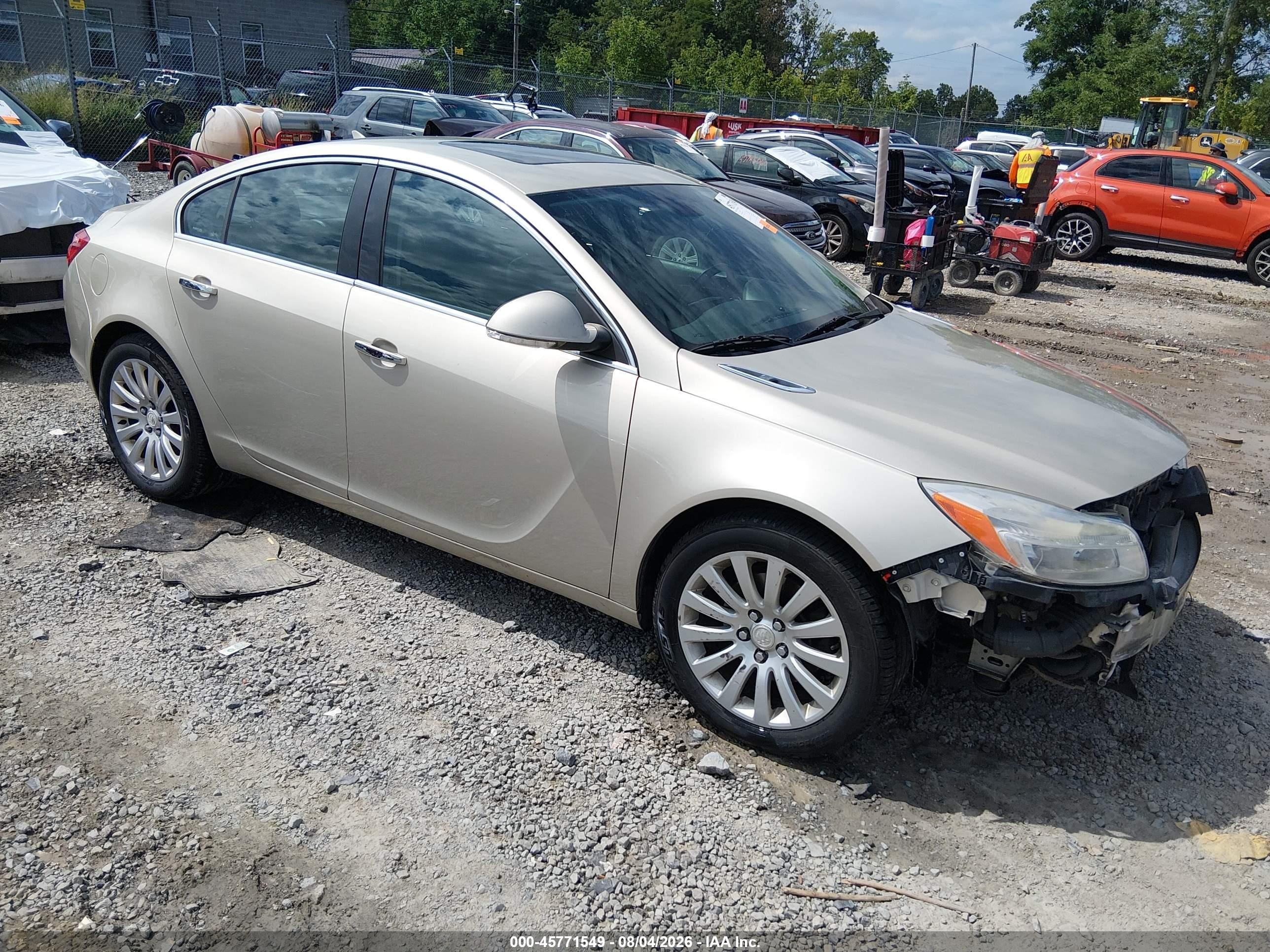 2013 Buick Regal Turbo - Premium 1 Tan vin: 2G4GS5EVXD9247995
