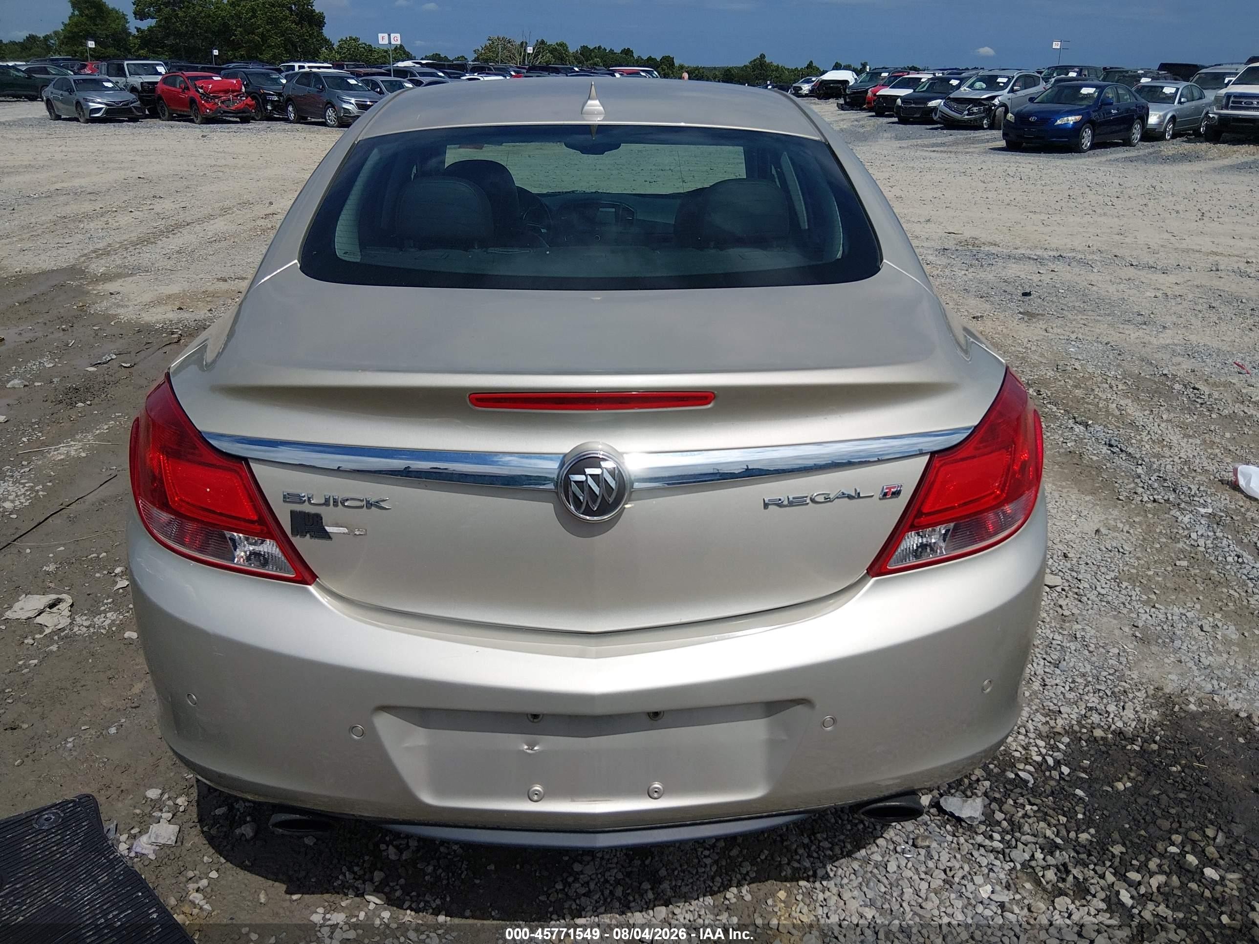 2013 Buick Regal Turbo - Premium 1 Tan vin: 2G4GS5EVXD9247995