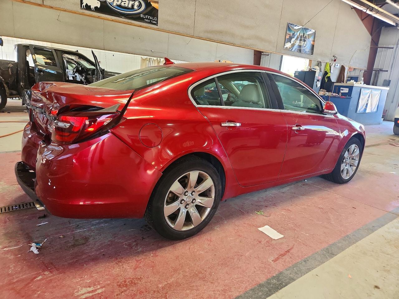 2014 Buick Regal Premium Красный vin: 2G4GS5GX0E9230977