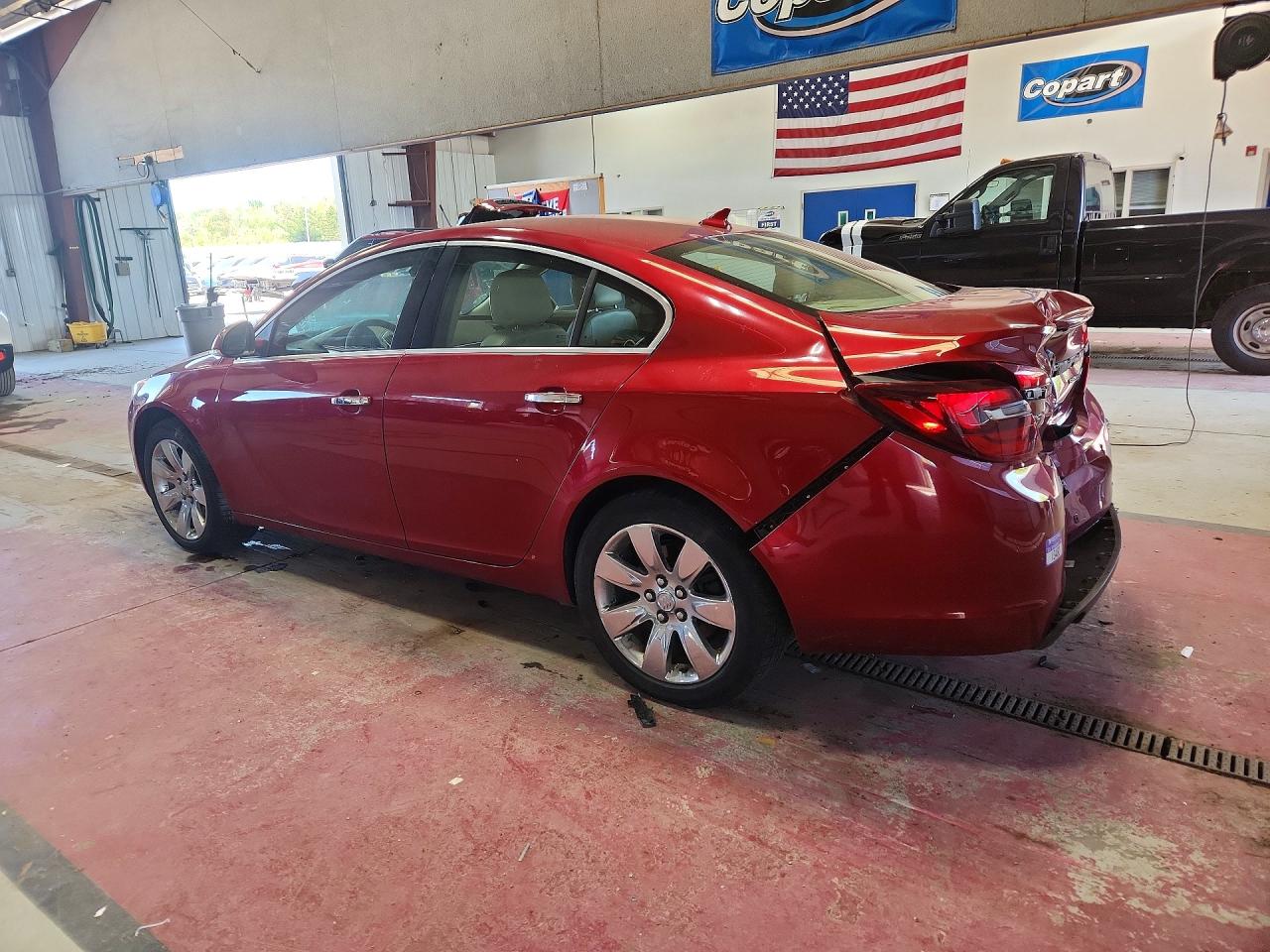 2014 Buick Regal Premium Красный vin: 2G4GS5GX0E9230977