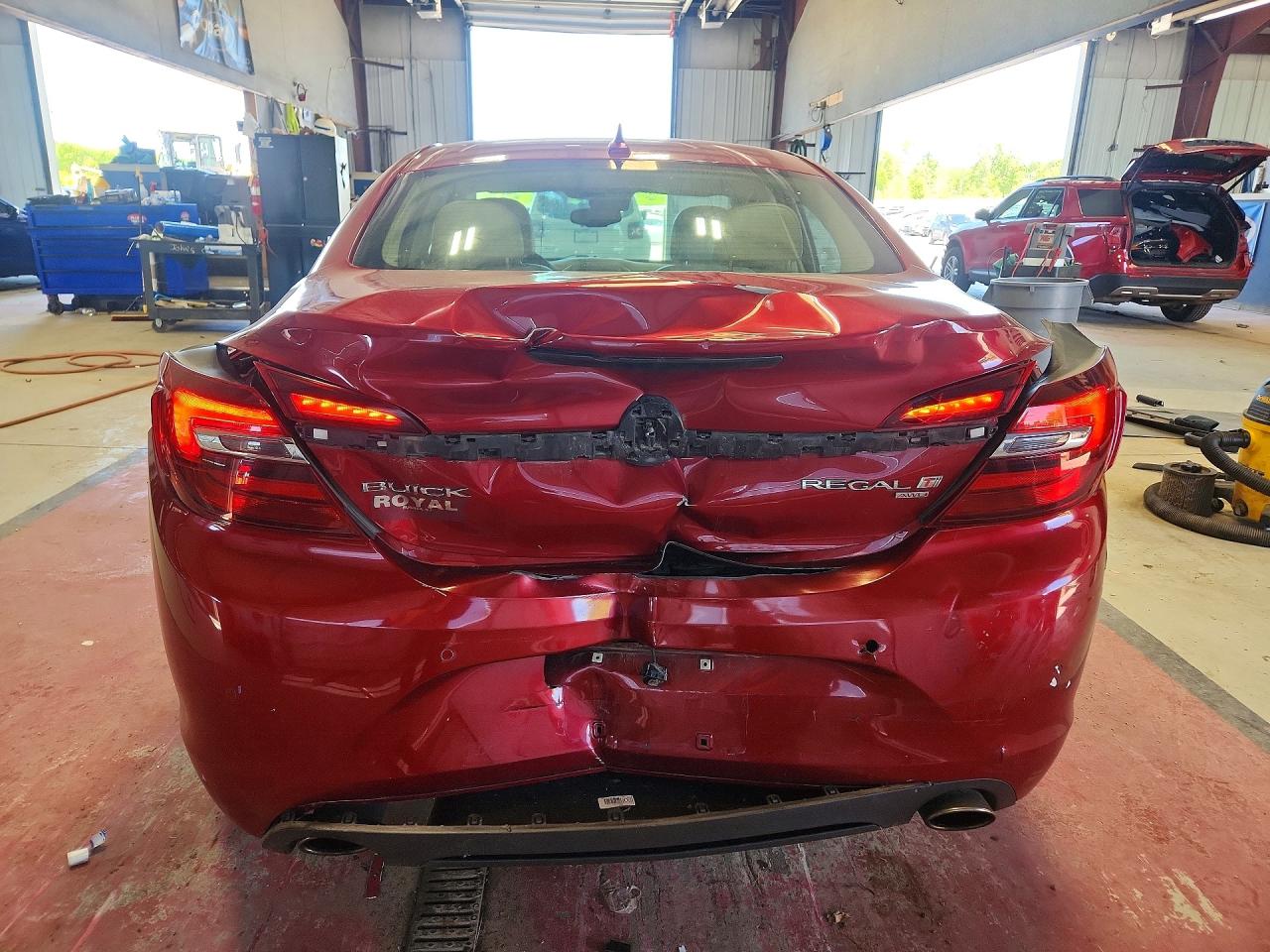 2014 Buick Regal Premium Красный vin: 2G4GS5GX0E9230977